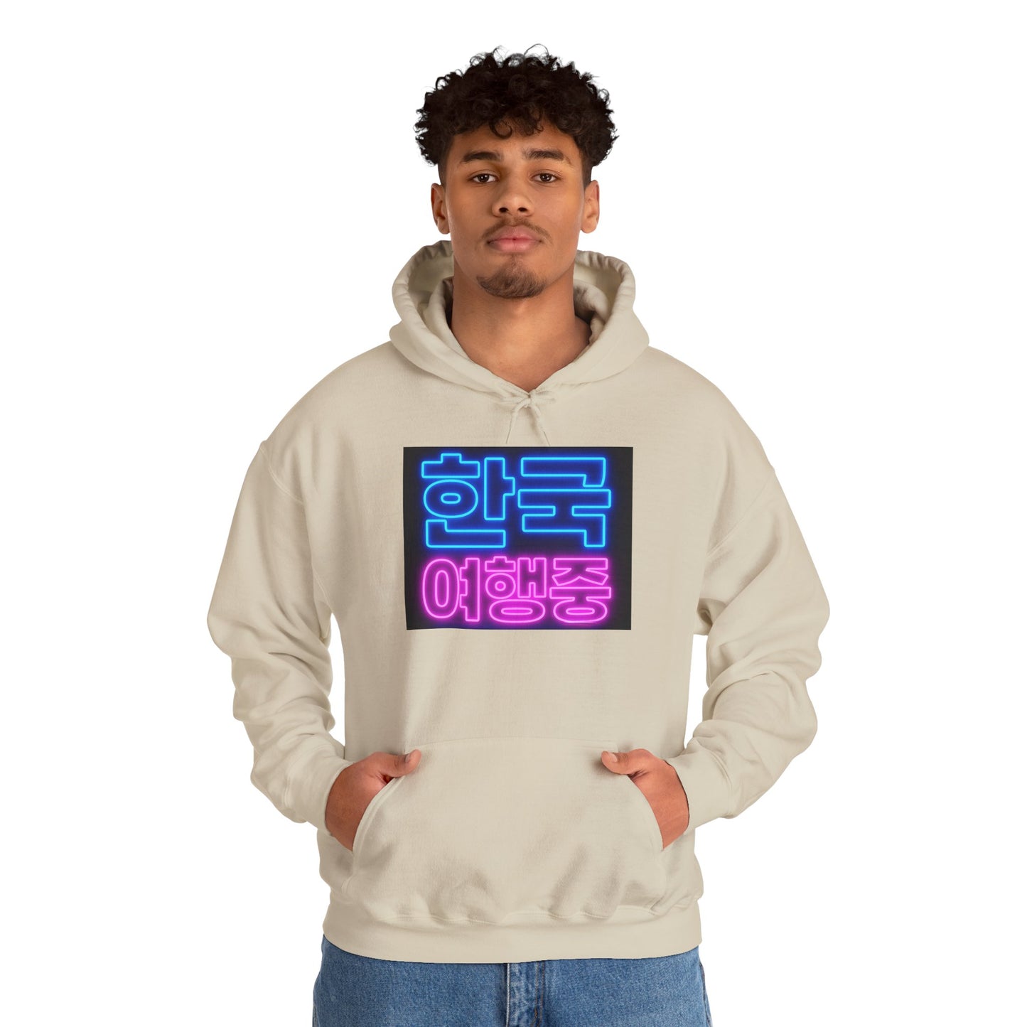 (US) Korea Trip Heavy Blend Hooded Sweatshirt