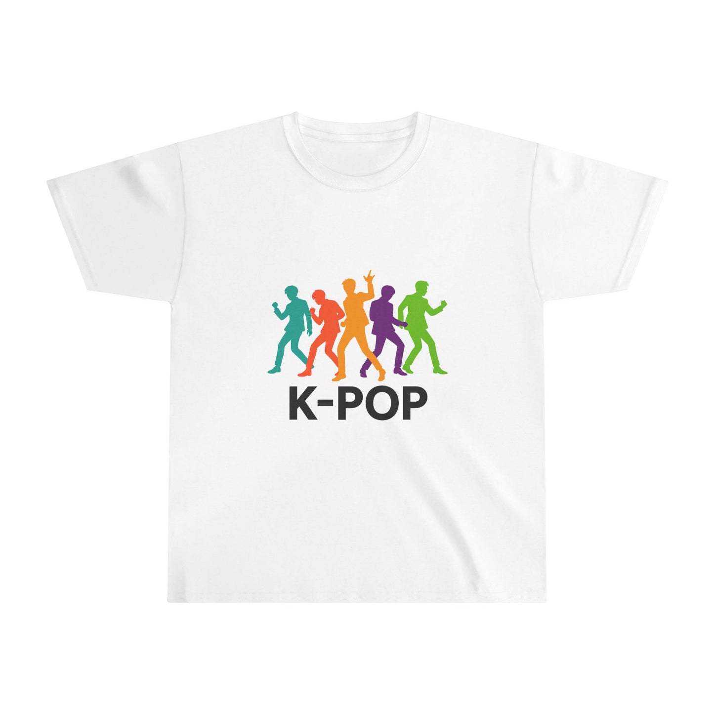 K-Pop Youth T-Shirt for Music Lovers | Trendy Dance Tee, Gift for Fans, Concert Wear, Fun Graphic Tee, Youth Apparel