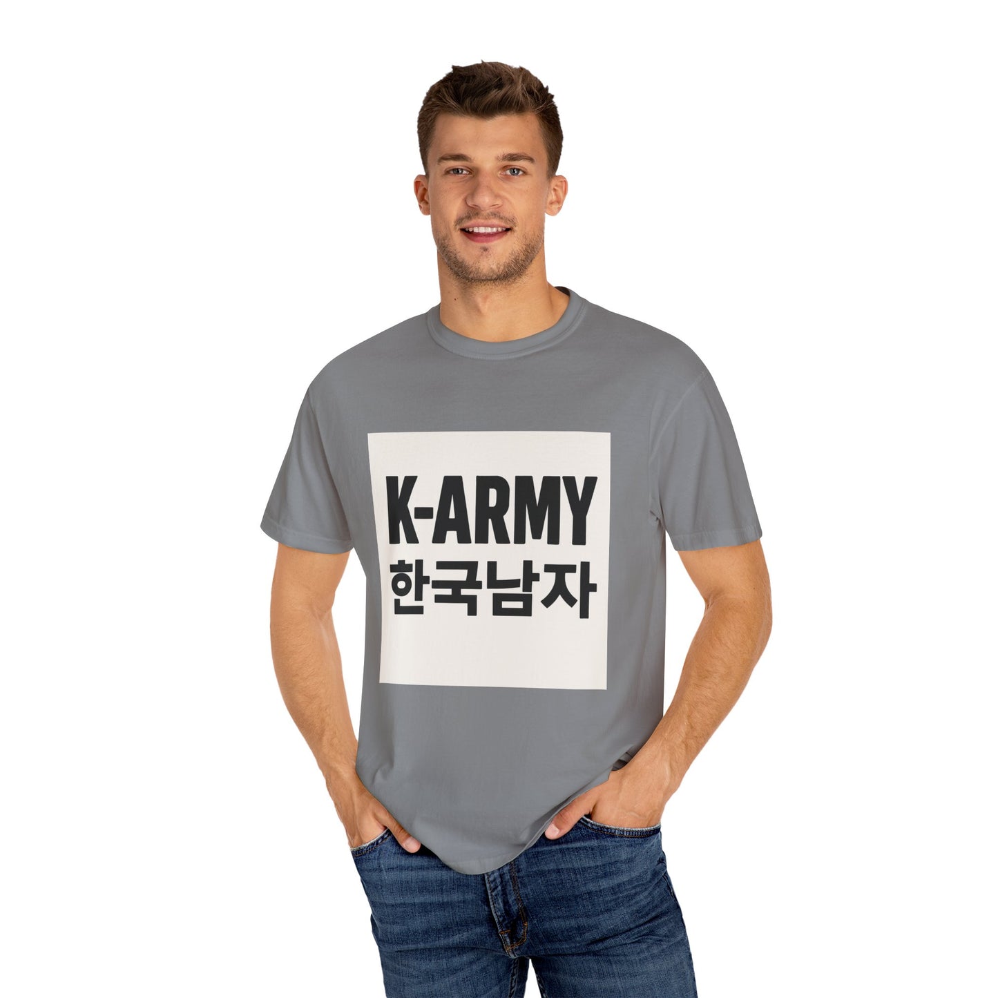(US) K-ARMY Unisex Garment-Dyed T-Shirt