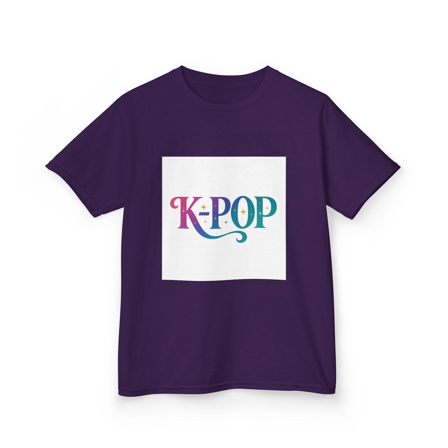 K-Pop Kids Cotton Tee, Perfect Gift for Young Fans, Birthday Present, Schoolwear, Casual Fashion, Music Lovers
