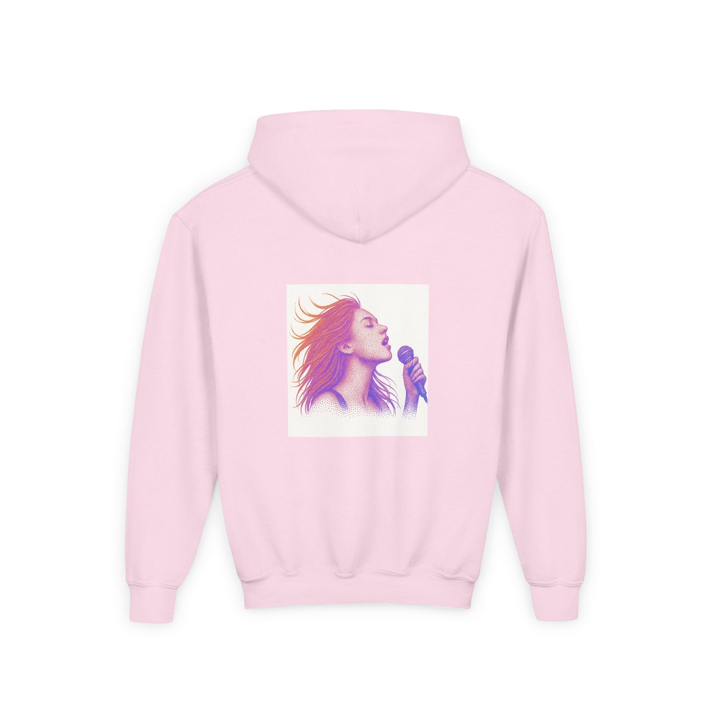 Golden K-Pop Youth Hoodie - Music Lover Gift