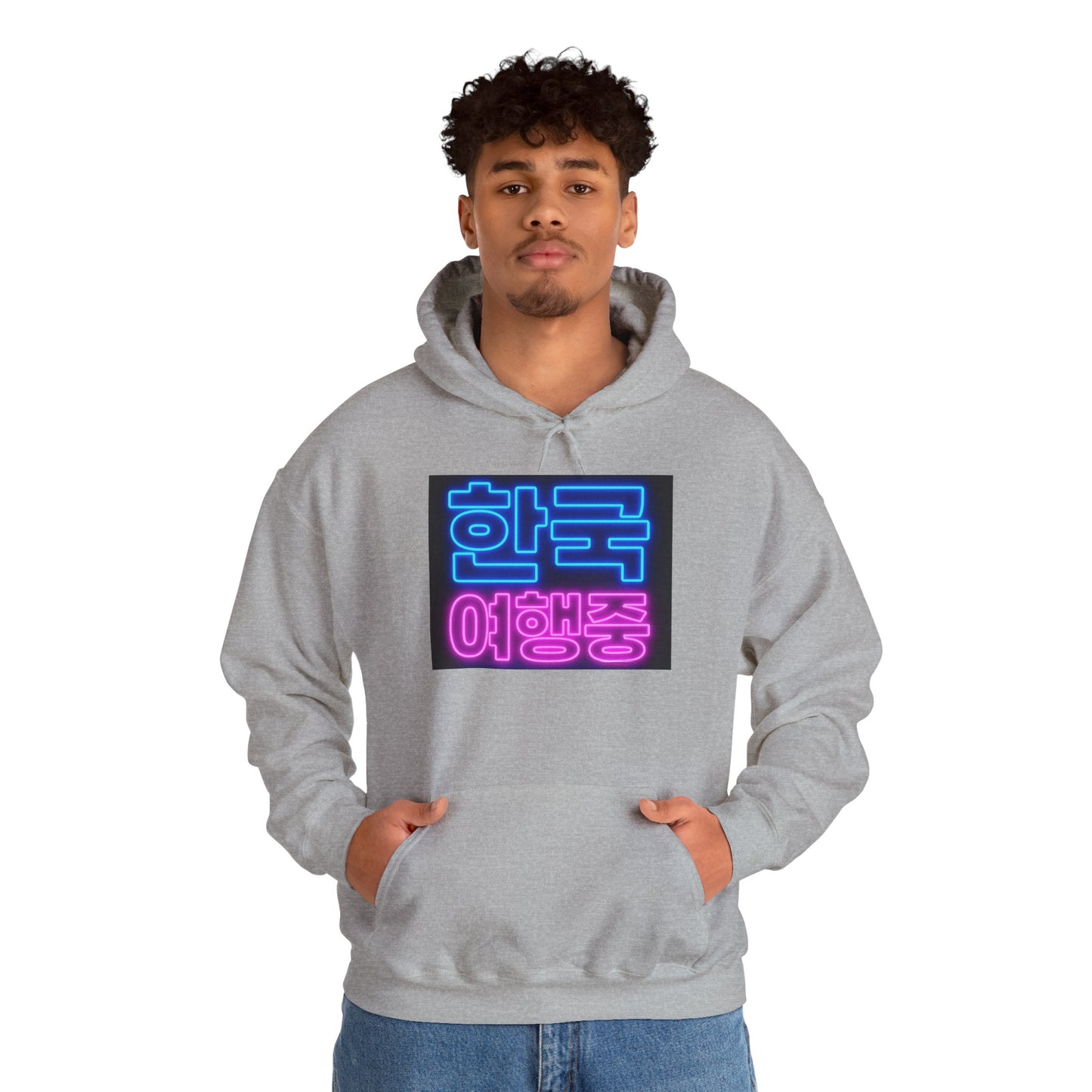 (US) Korea Trip Heavy Blend Hooded Sweatshirt