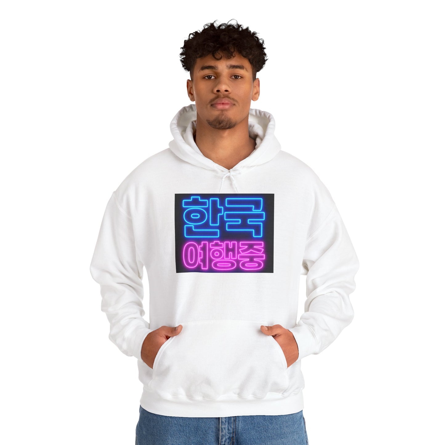 (US) Korea Trip Heavy Blend Hooded Sweatshirt