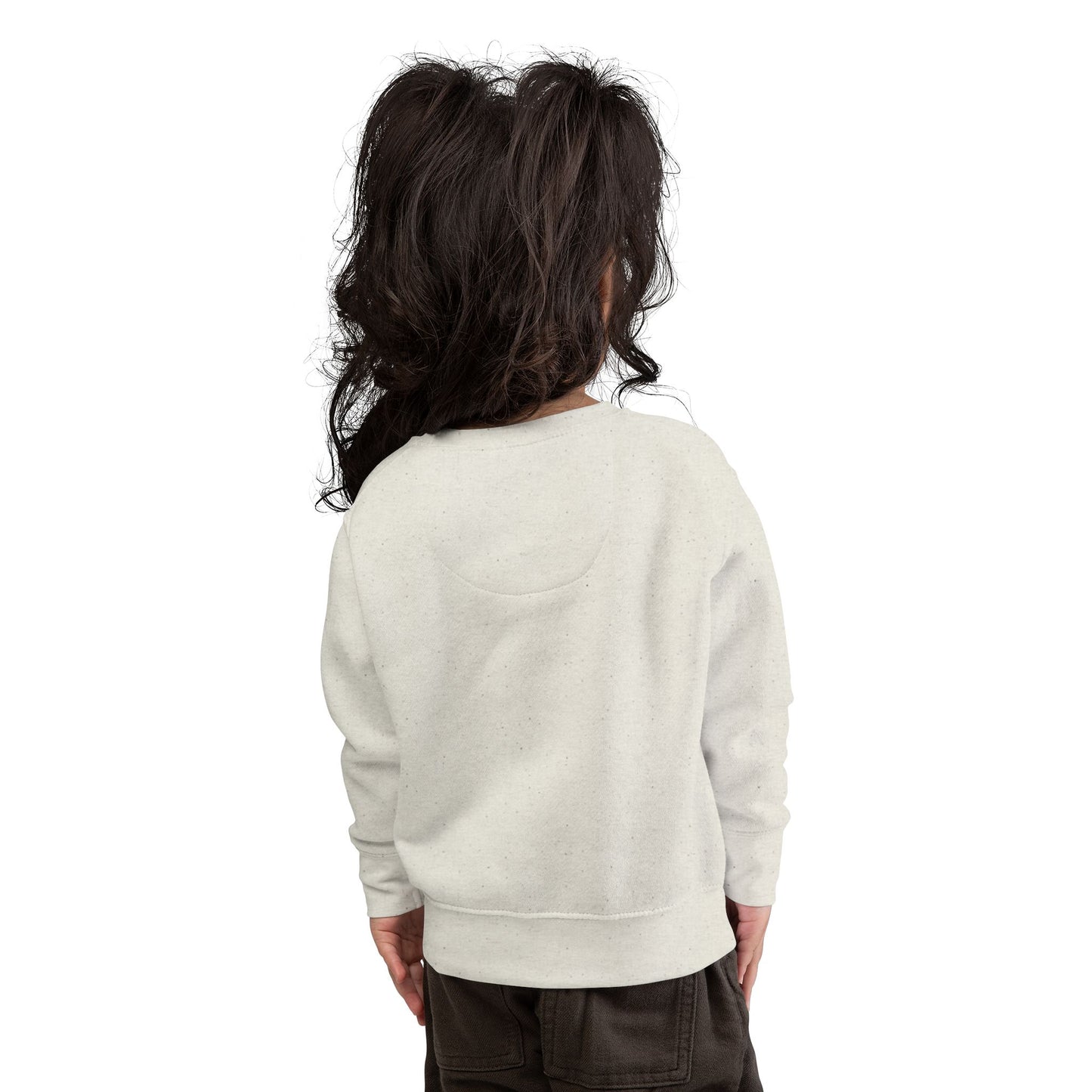 Korean Cultural Charm Toddler Sweatshirt, Kids' Cozy Apparel, Unique Gift for Birthdays, Cute Toddler Clothing, Holiday Outfit