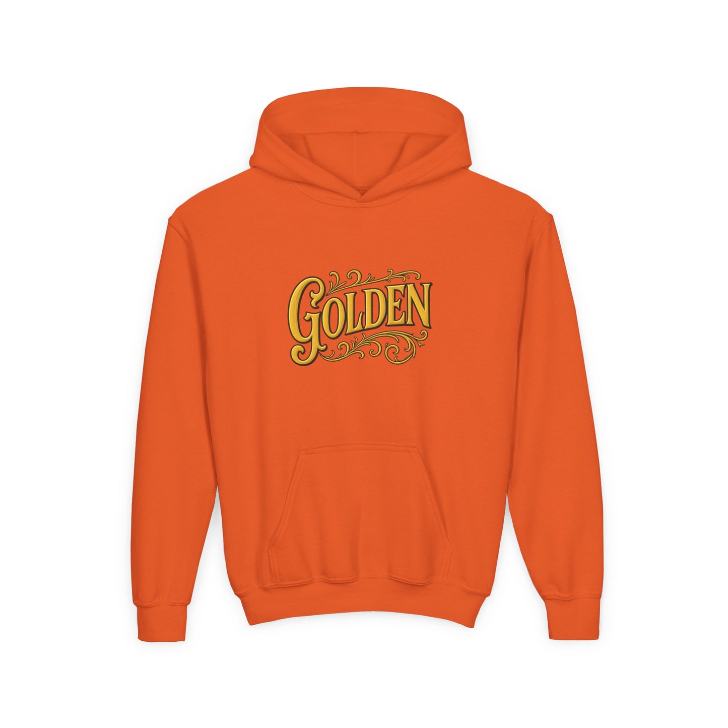 Golden K-Pop Youth Hoodie - Music Lover Gift