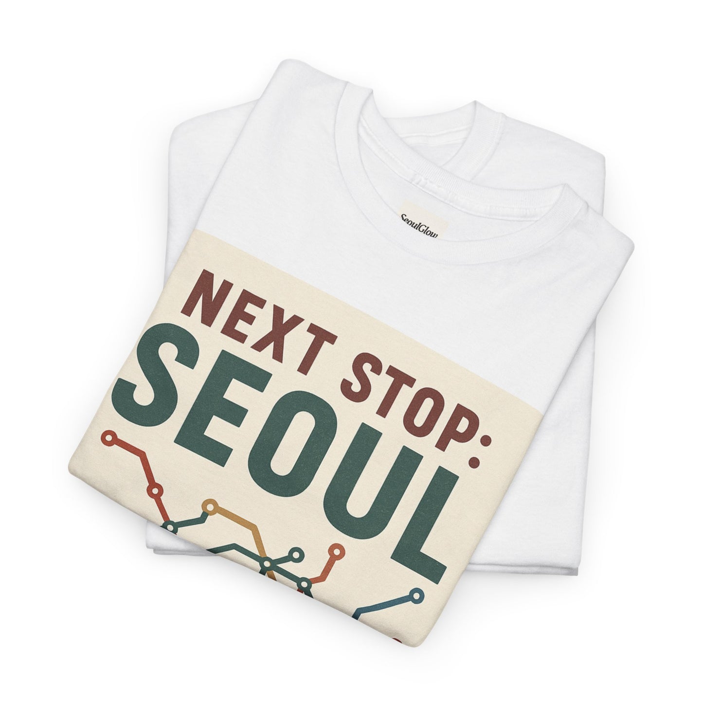 Seoul Metro Graphic Tee - Korean Travel Shirt