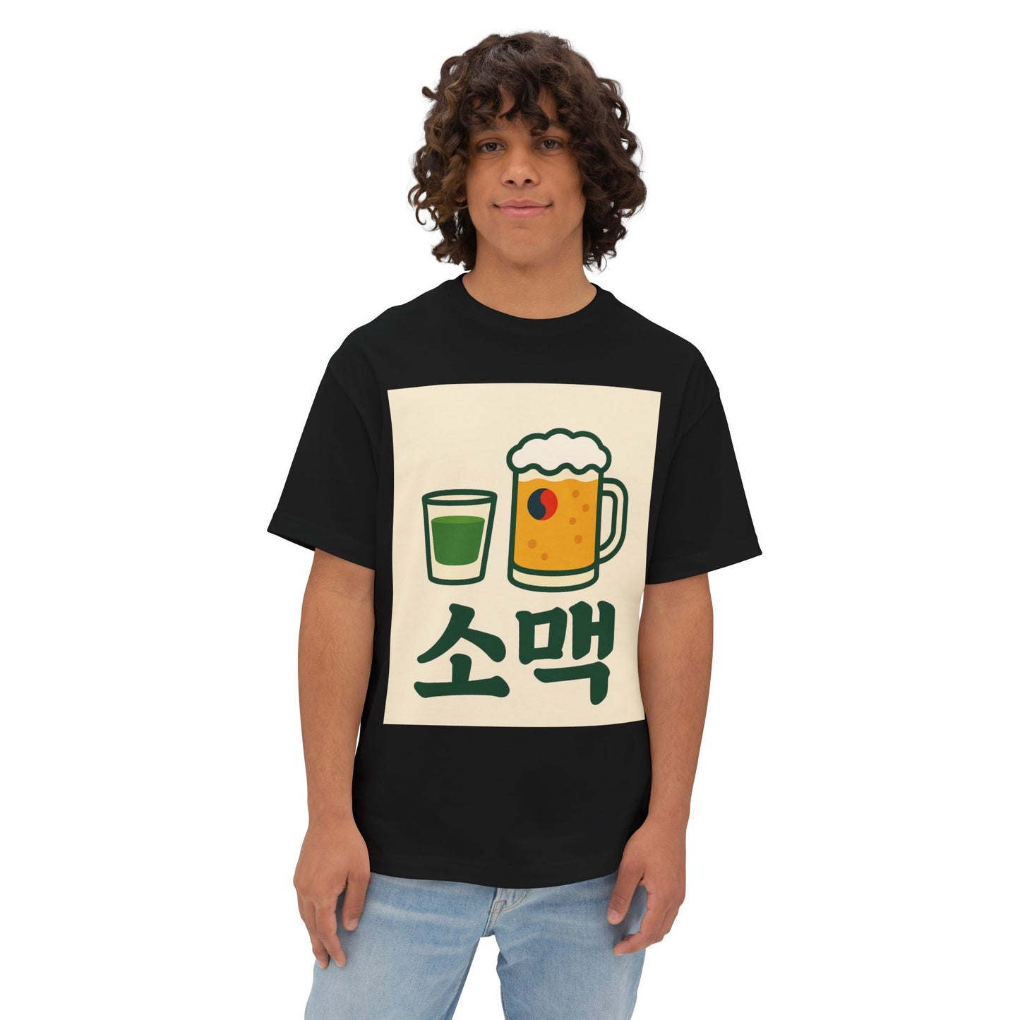 Korea Somac Tee - Oversized Summer Vibes