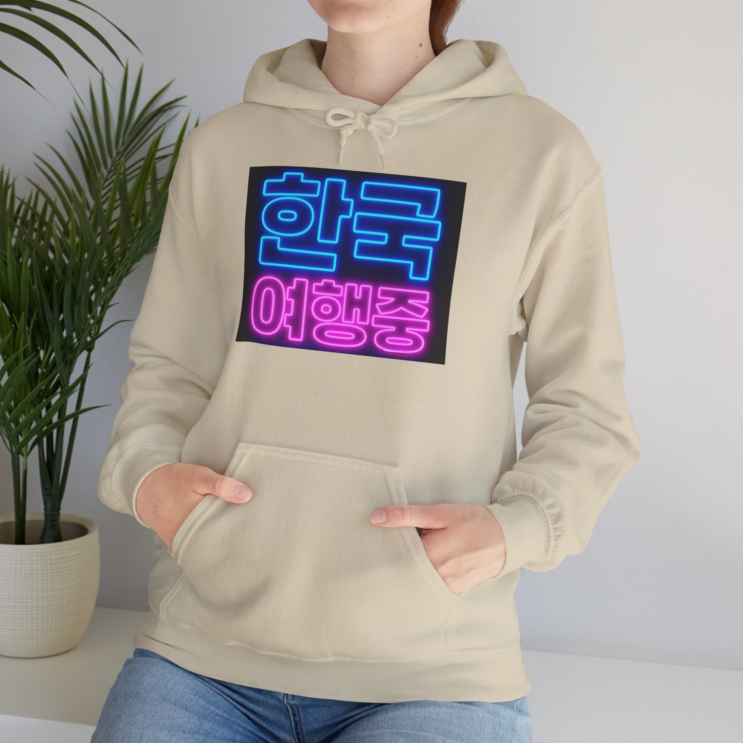 (US) Korea Trip Heavy Blend Hooded Sweatshirt