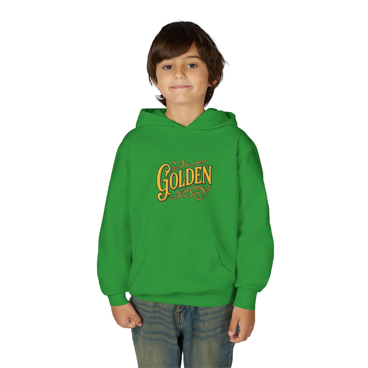 Golden K-Pop Youth Hoodie - Music Lover Gift