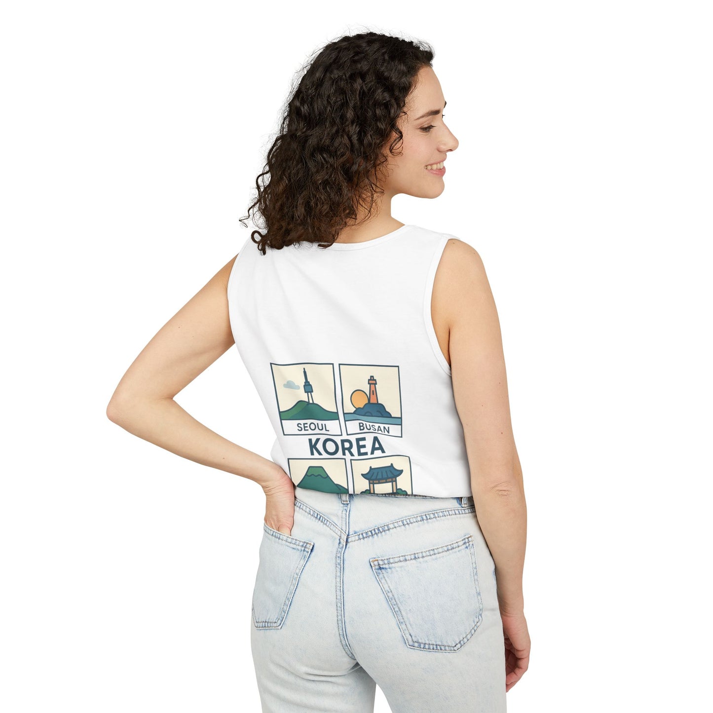 Korea World Travel Tank Top - Vacation Wear