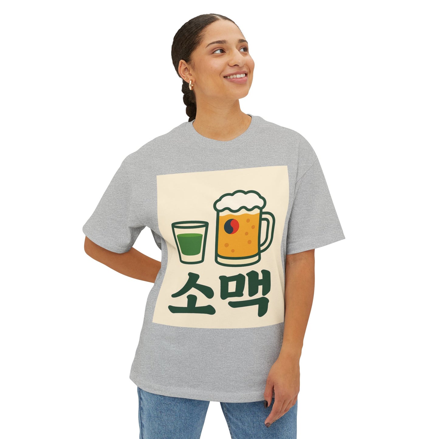 Korea Somac Tee - Oversized Summer Vibes