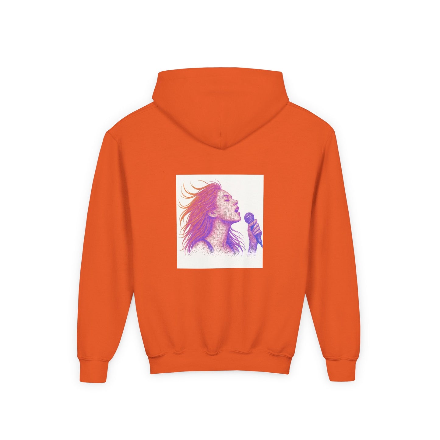 Golden K-Pop Youth Hoodie - Music Lover Gift