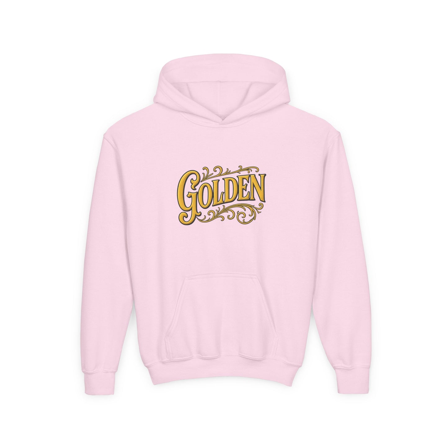 Golden K-Pop Youth Hoodie - Music Lover Gift
