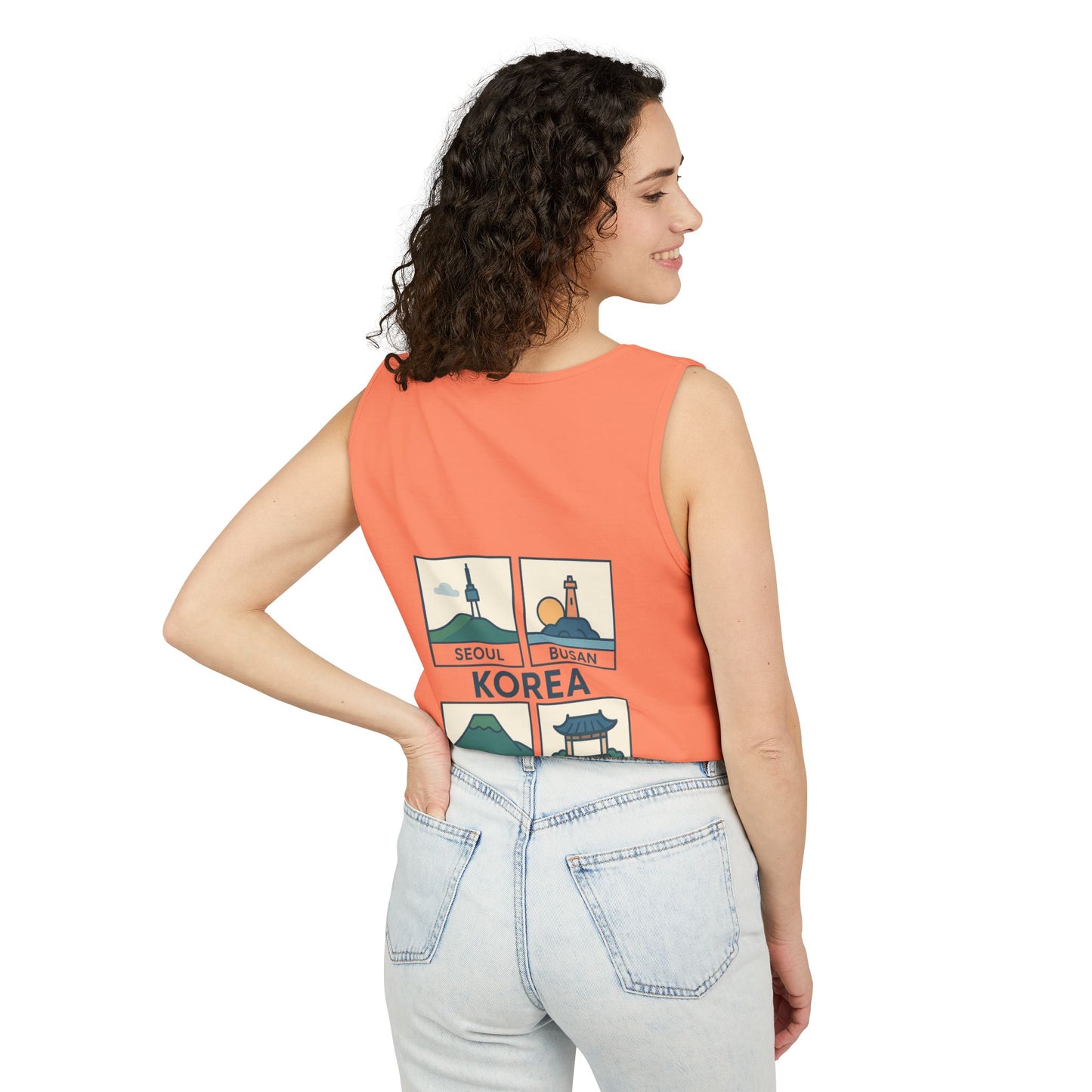 Korea World Travel Tank Top - Vacation Wear