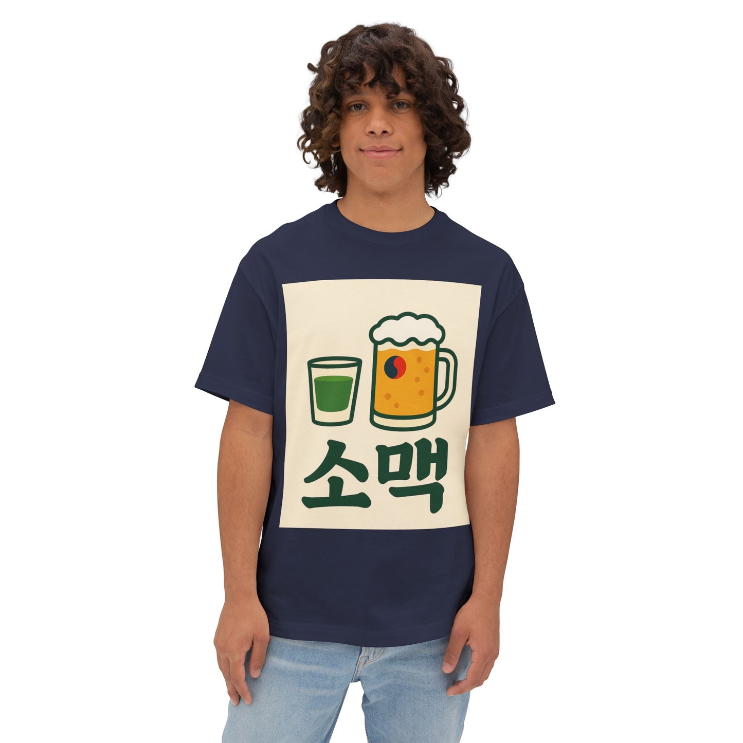 Korea Somac Tee - Oversized Summer Vibes