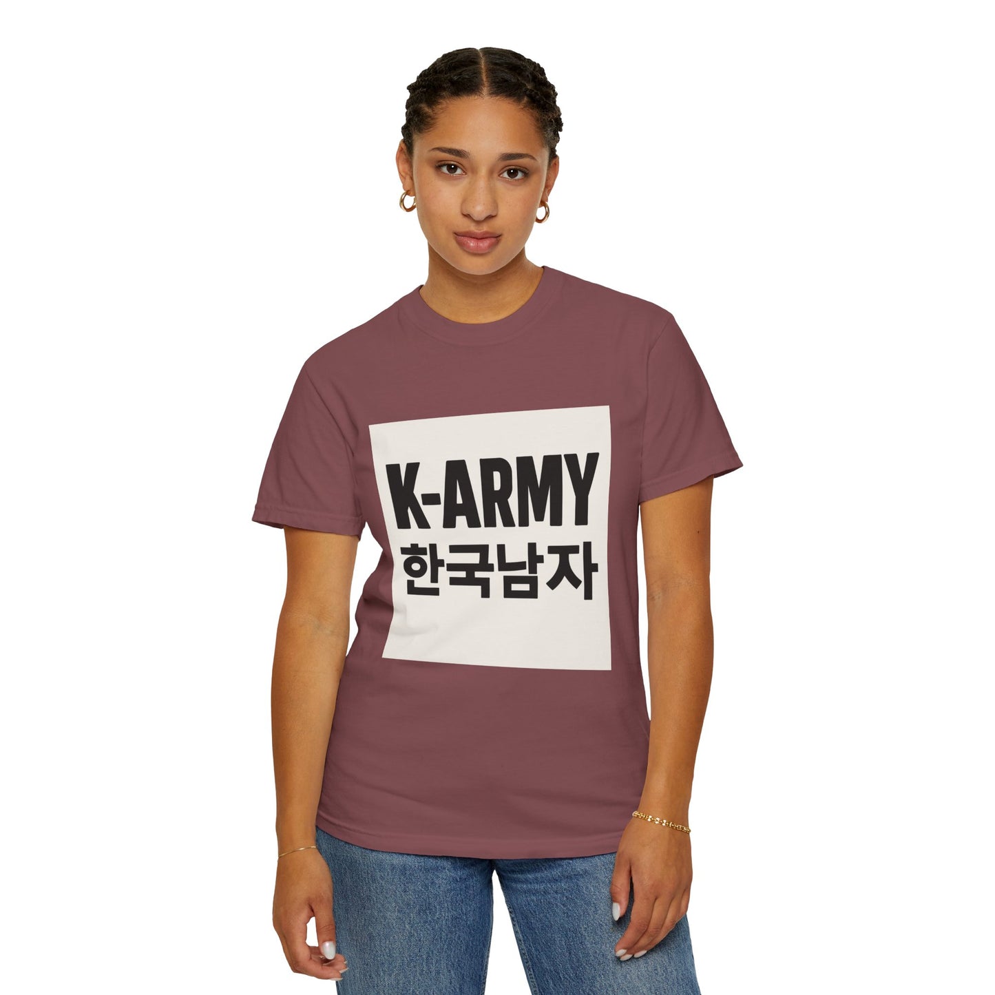 (US) K-ARMY Unisex Garment-Dyed T-Shirt