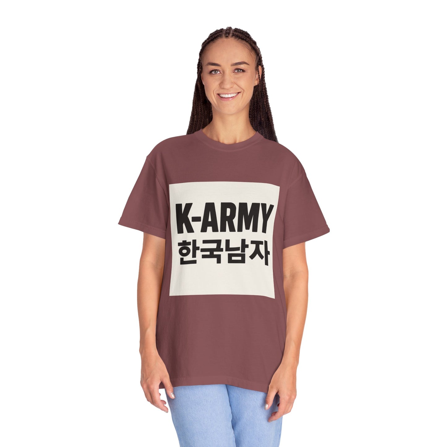 (US) K-ARMY Unisex Garment-Dyed T-Shirt