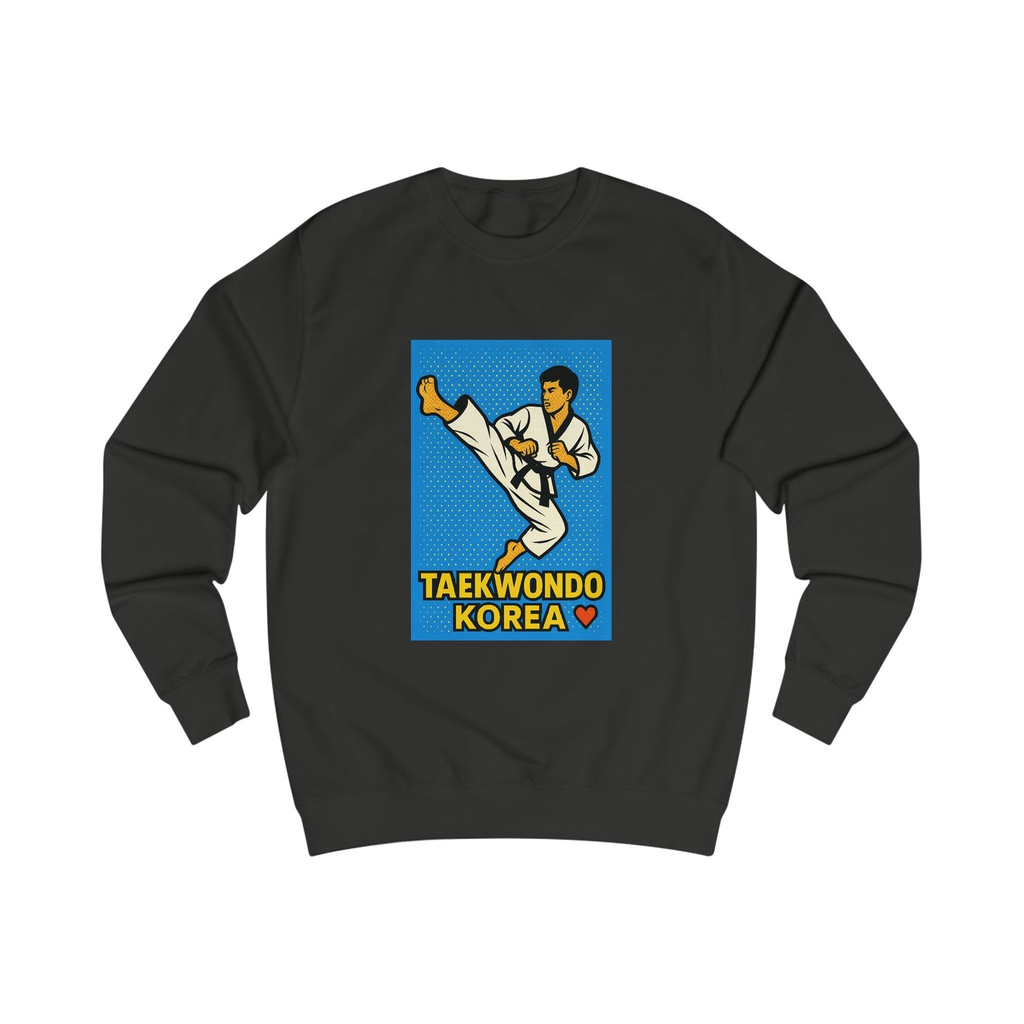 Taekwondo Lover Unisex Sweatshirt | Martial Arts Gift, Gym Wear, Korean Culture Apparel, Sporty Hoodie, Fitness Outfit