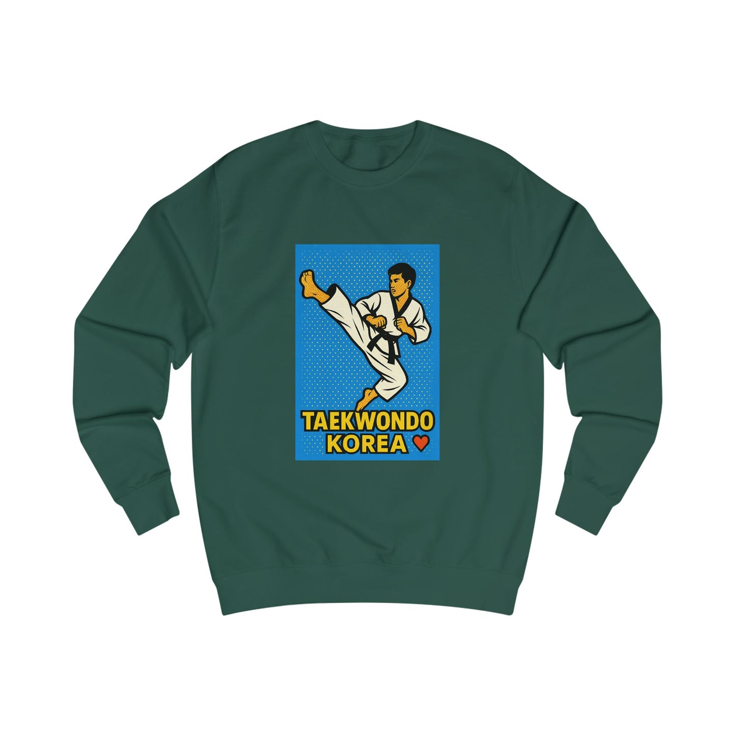 Taekwondo Lover Unisex Sweatshirt | Martial Arts Gift, Gym Wear, Korean Culture Apparel, Sporty Hoodie, Fitness Outfit