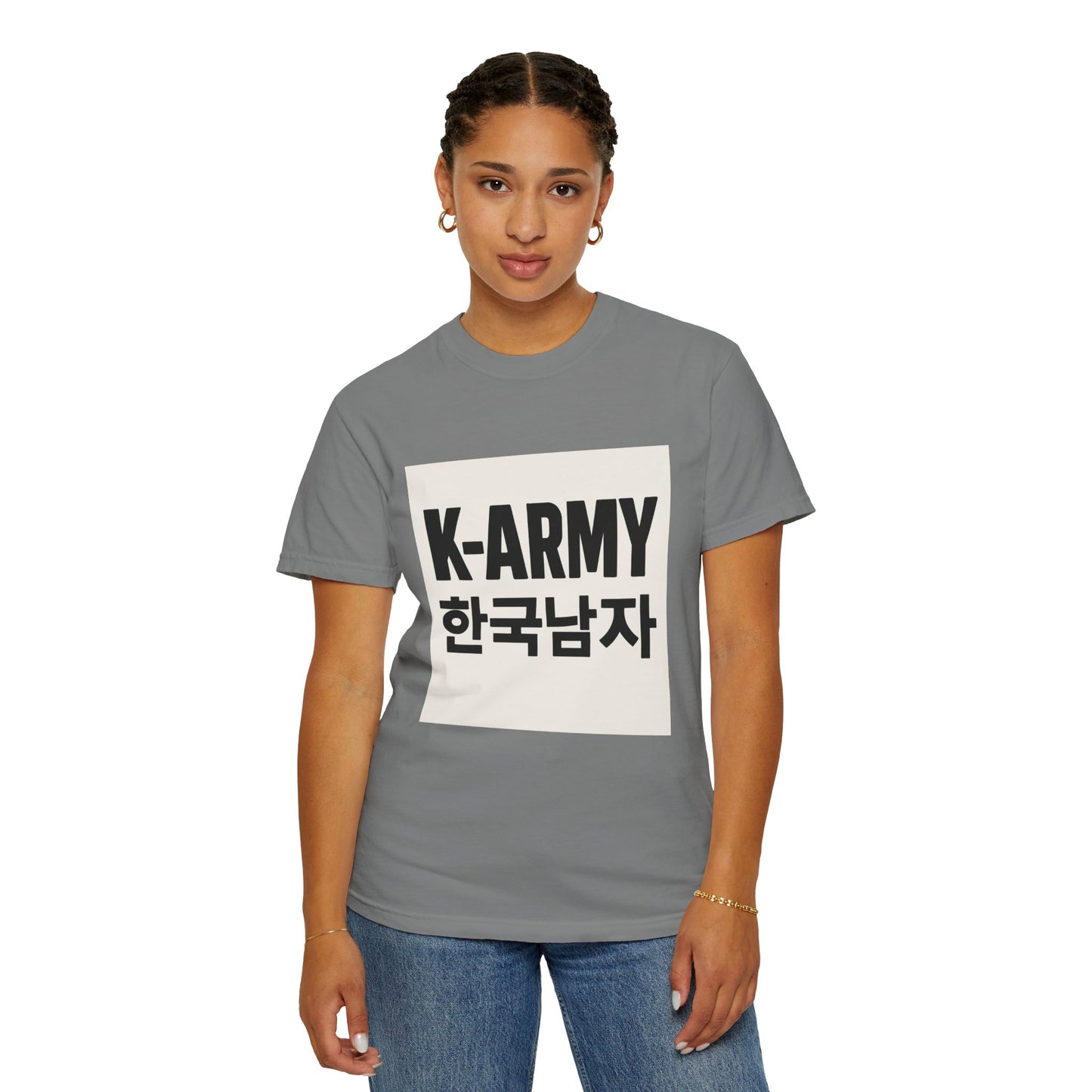(US) K-ARMY Unisex Garment-Dyed T-Shirt