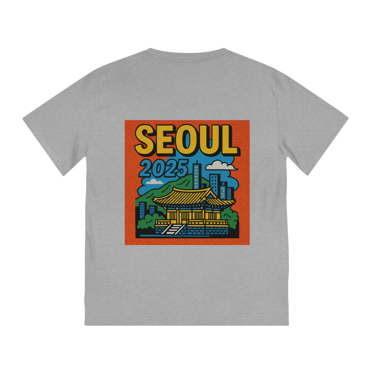 Retro Seoul 2025 Rocker T-Shirt, Unisex Graphic Tee, Music Festival Shirt, Travel Souvenir Tee, Vintage Style Clothing, Gift for Travelers