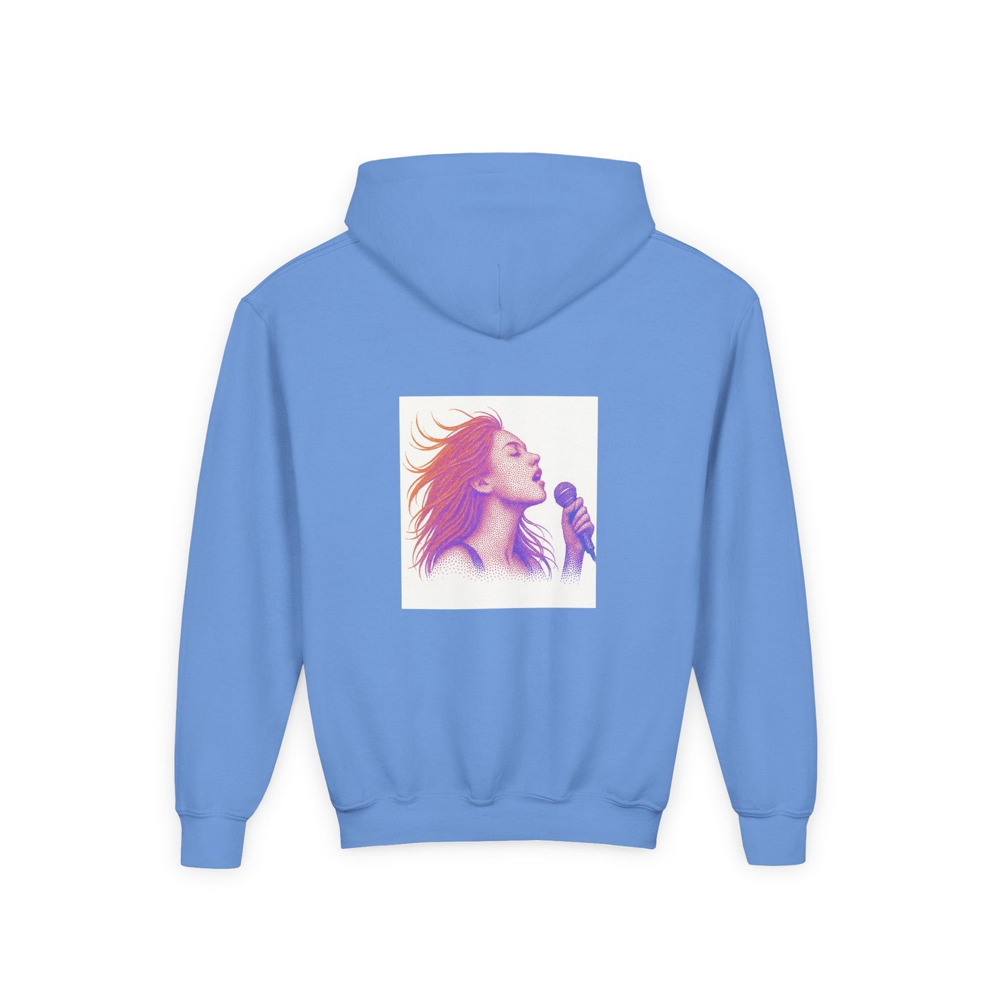 Golden K-Pop Youth Hoodie - Music Lover Gift
