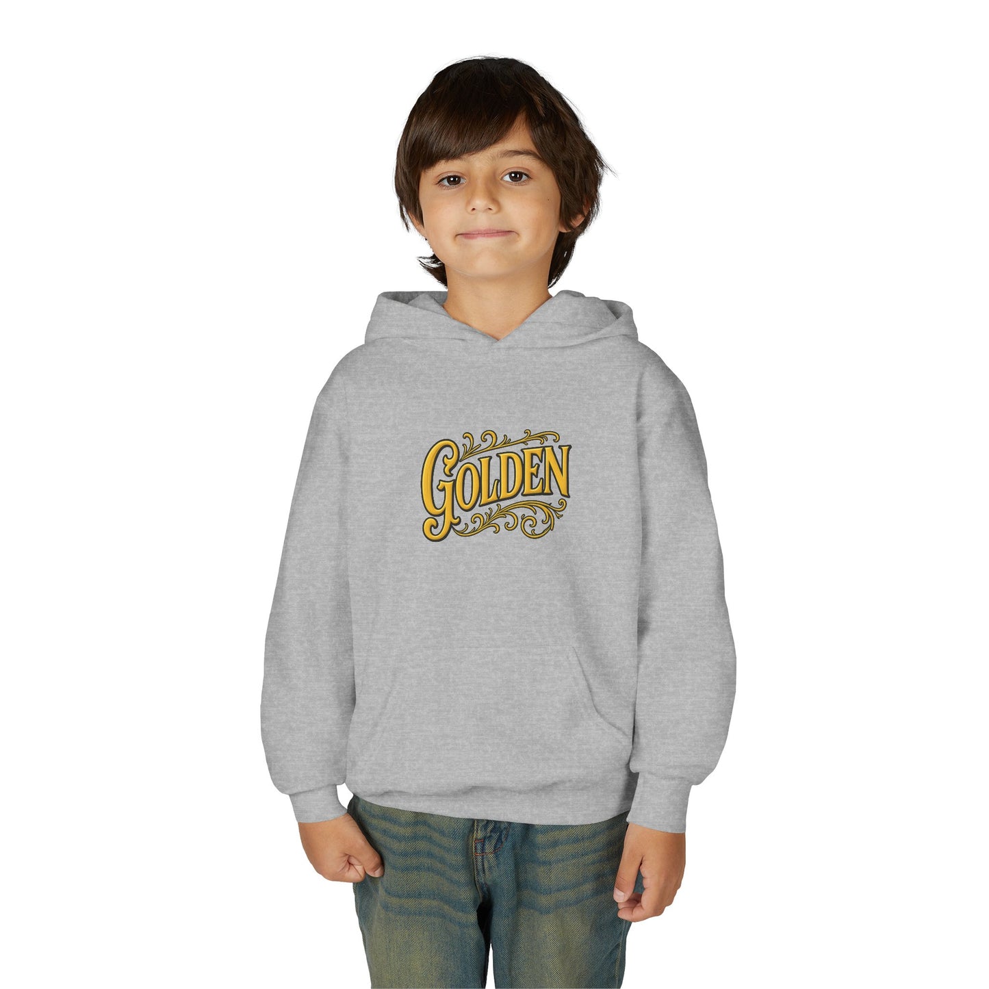 Golden K-Pop Youth Hoodie - Music Lover Gift