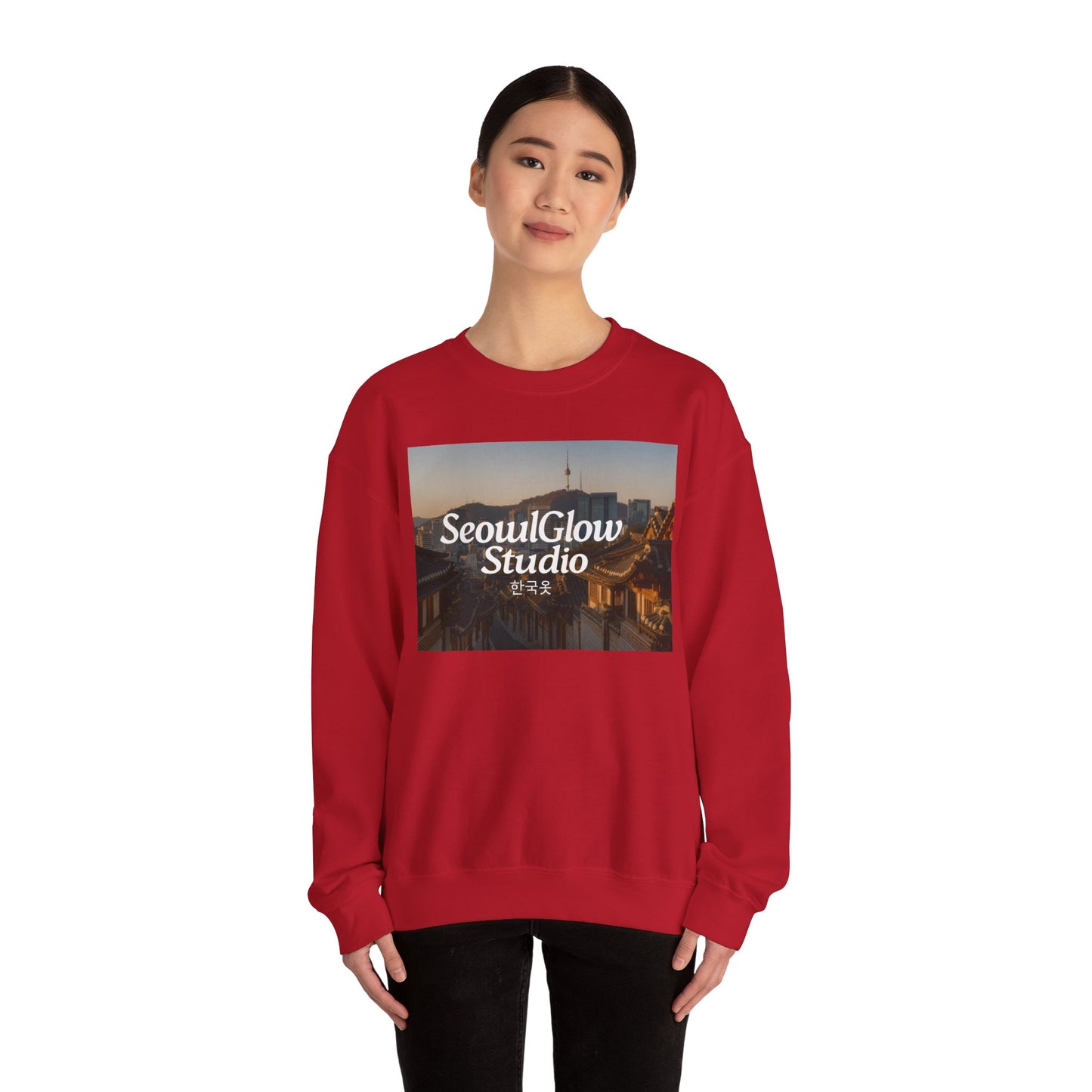 Seoul Hanok Village Unisex Sweatshirt