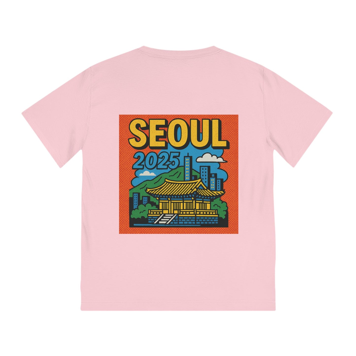 Retro Seoul 2025 Rocker T-Shirt, Unisex Graphic Tee, Music Festival Shirt, Travel Souvenir Tee, Vintage Style Clothing, Gift for Travelers