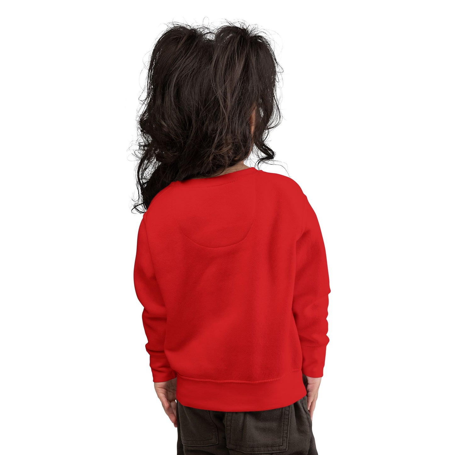 Korean Cultural Charm Toddler Sweatshirt, Kids' Cozy Apparel, Unique Gift for Birthdays, Cute Toddler Clothing, Holiday Outfit