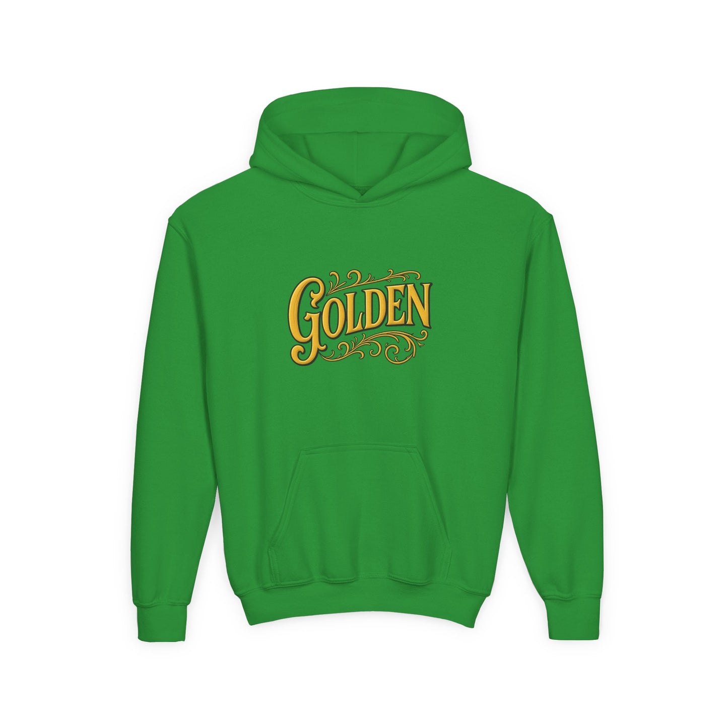 Golden K-Pop Youth Hoodie - Music Lover Gift