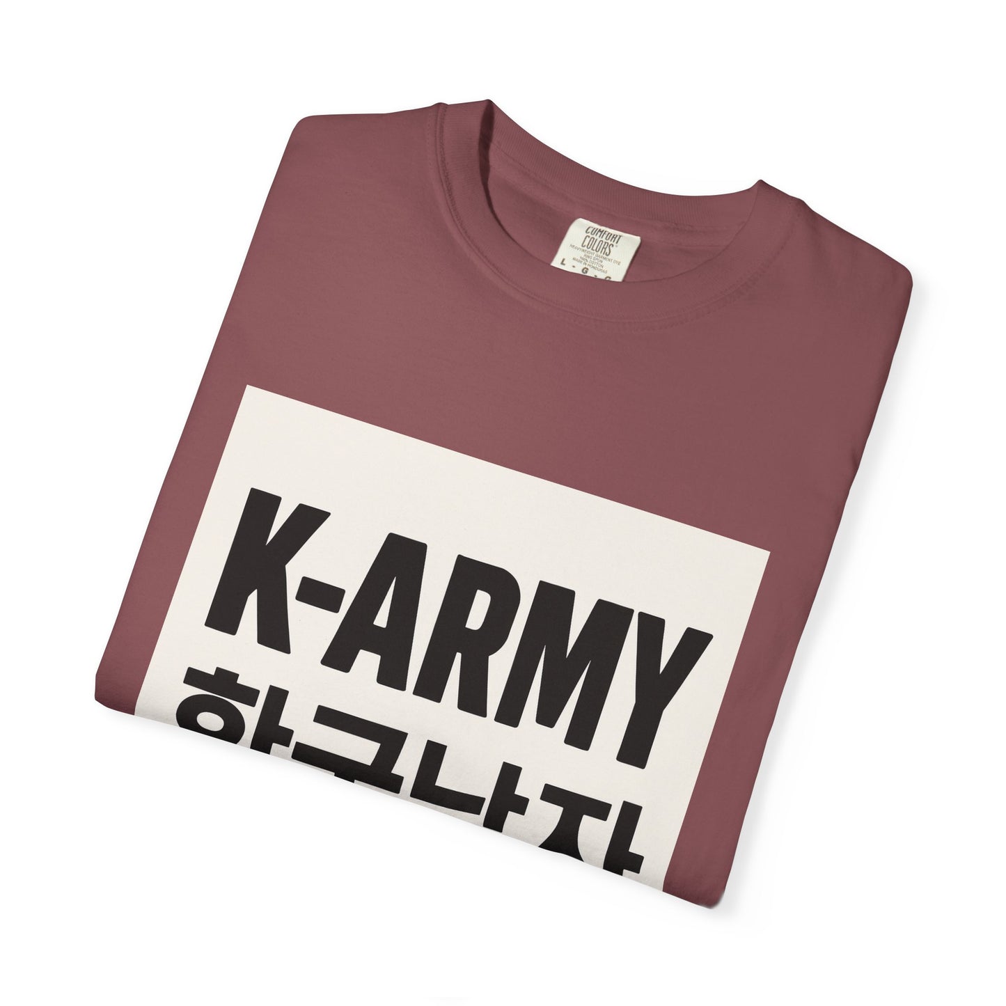(US) K-ARMY Unisex Garment-Dyed T-Shirt