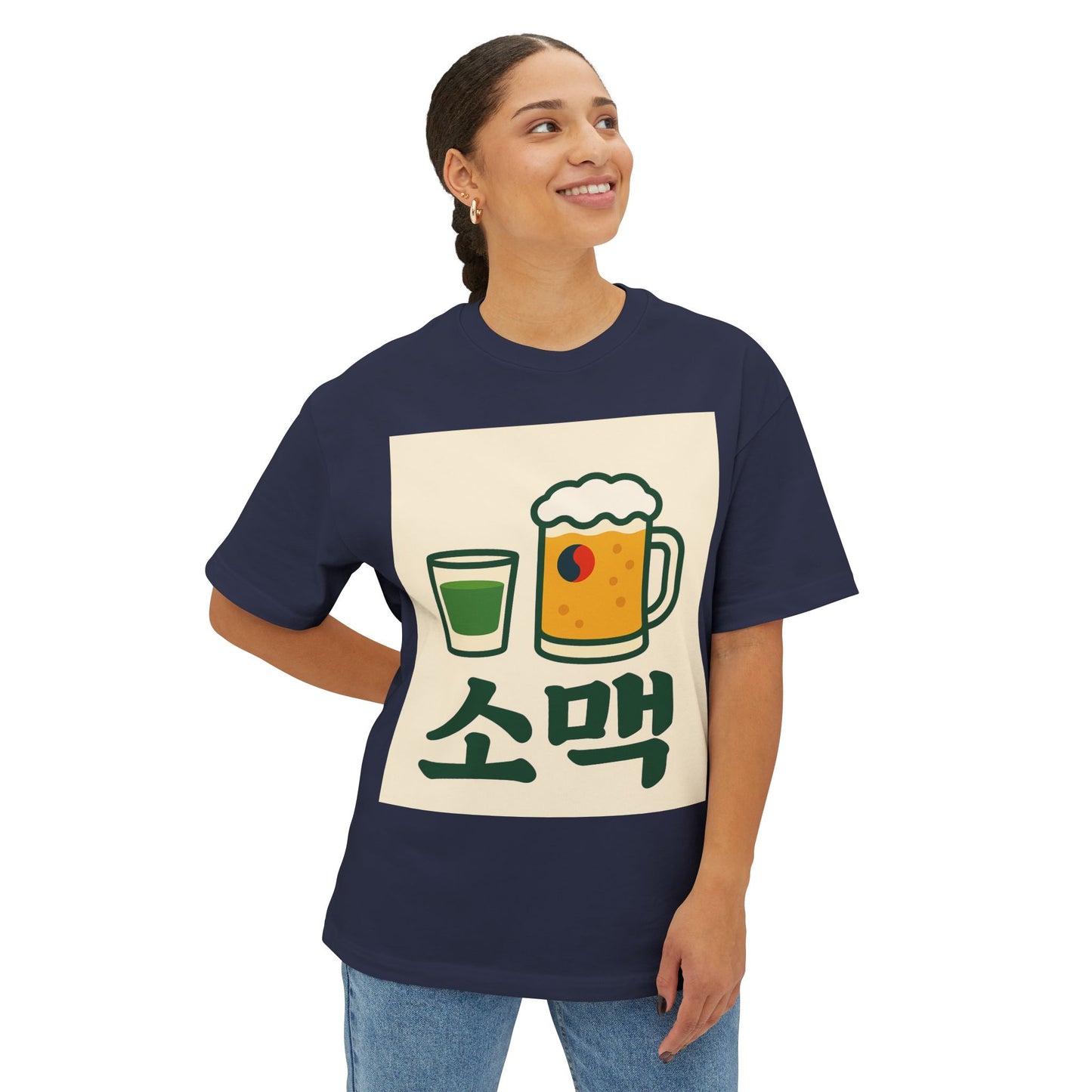 Korea Somac Tee - Oversized Summer Vibes