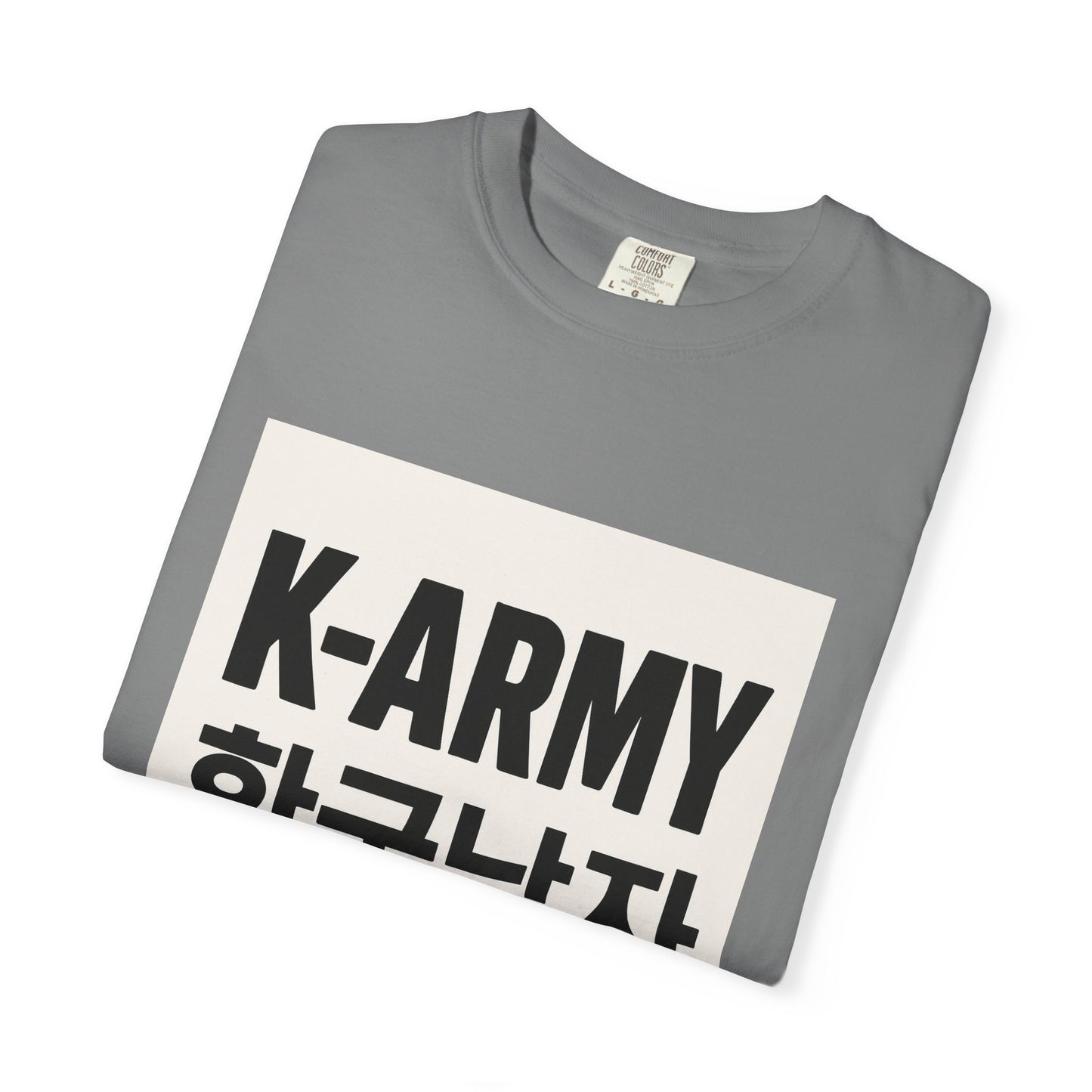 (US) K-ARMY Unisex Garment-Dyed T-Shirt