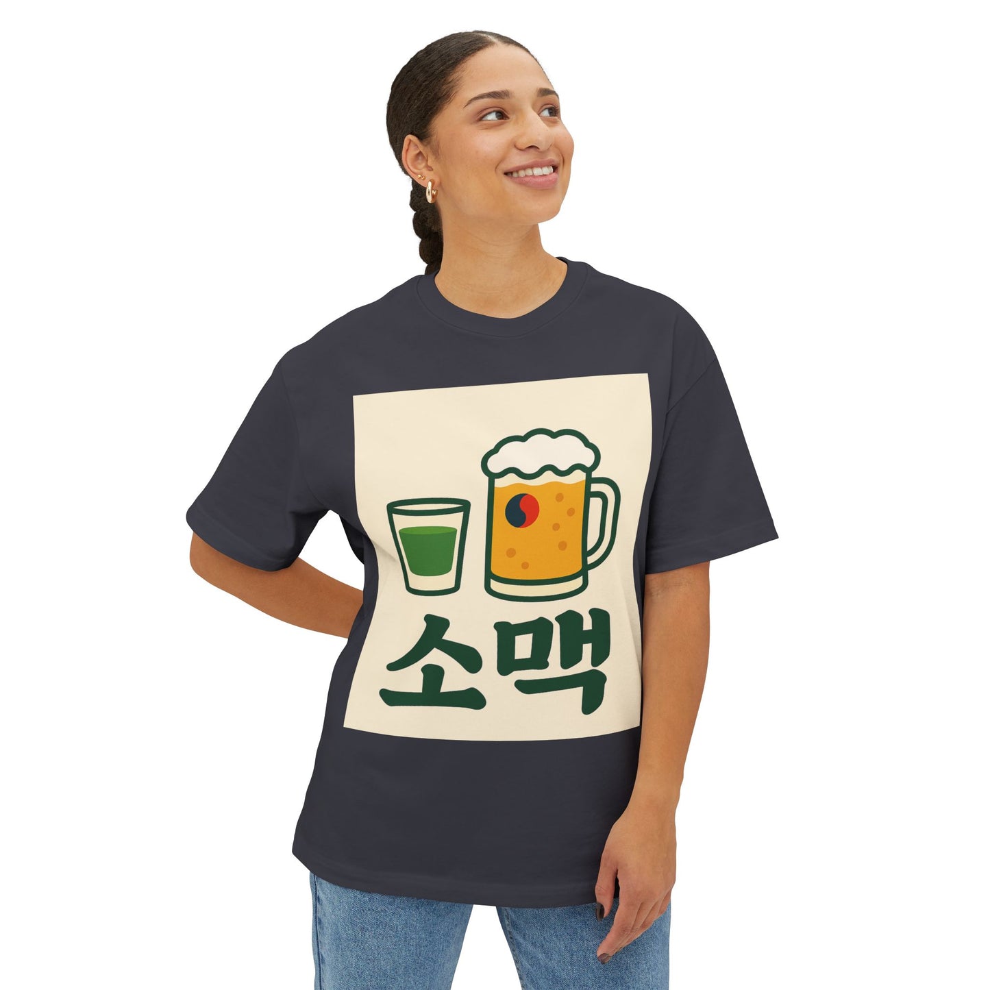 Korea Somac Tee - Oversized Summer Vibes