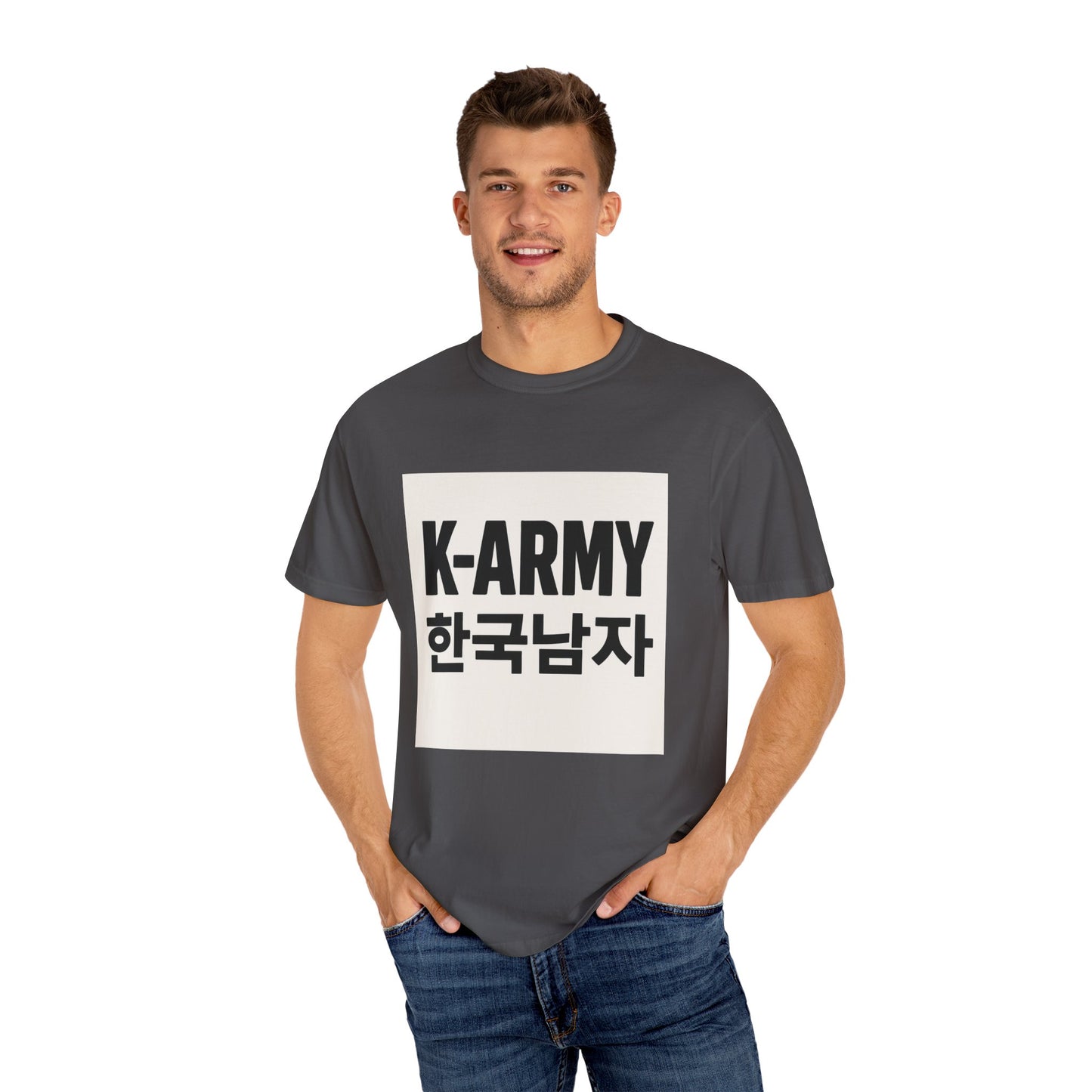 (US) K-ARMY Unisex Garment-Dyed T-Shirt