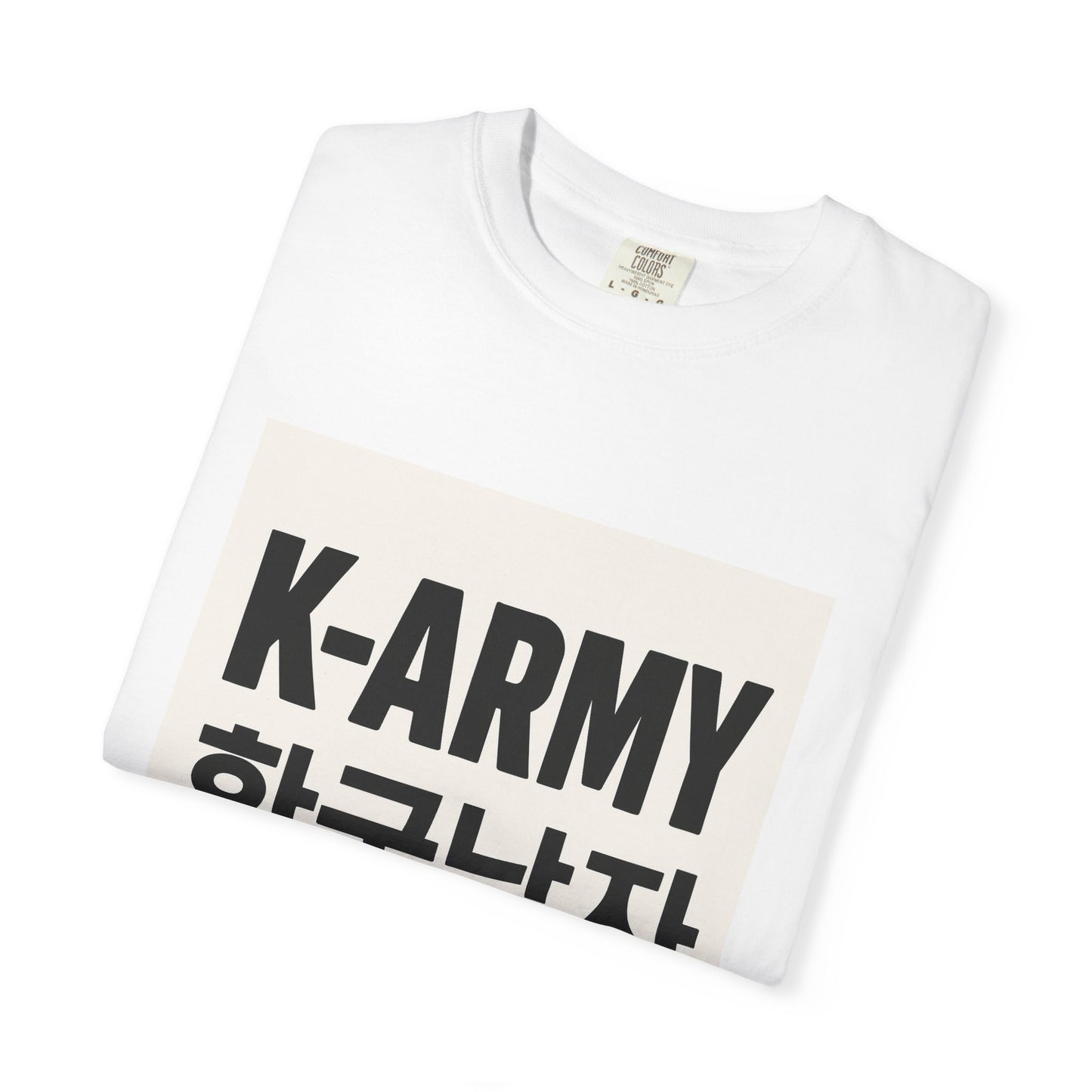 (US) K-ARMY Unisex Garment-Dyed T-Shirt