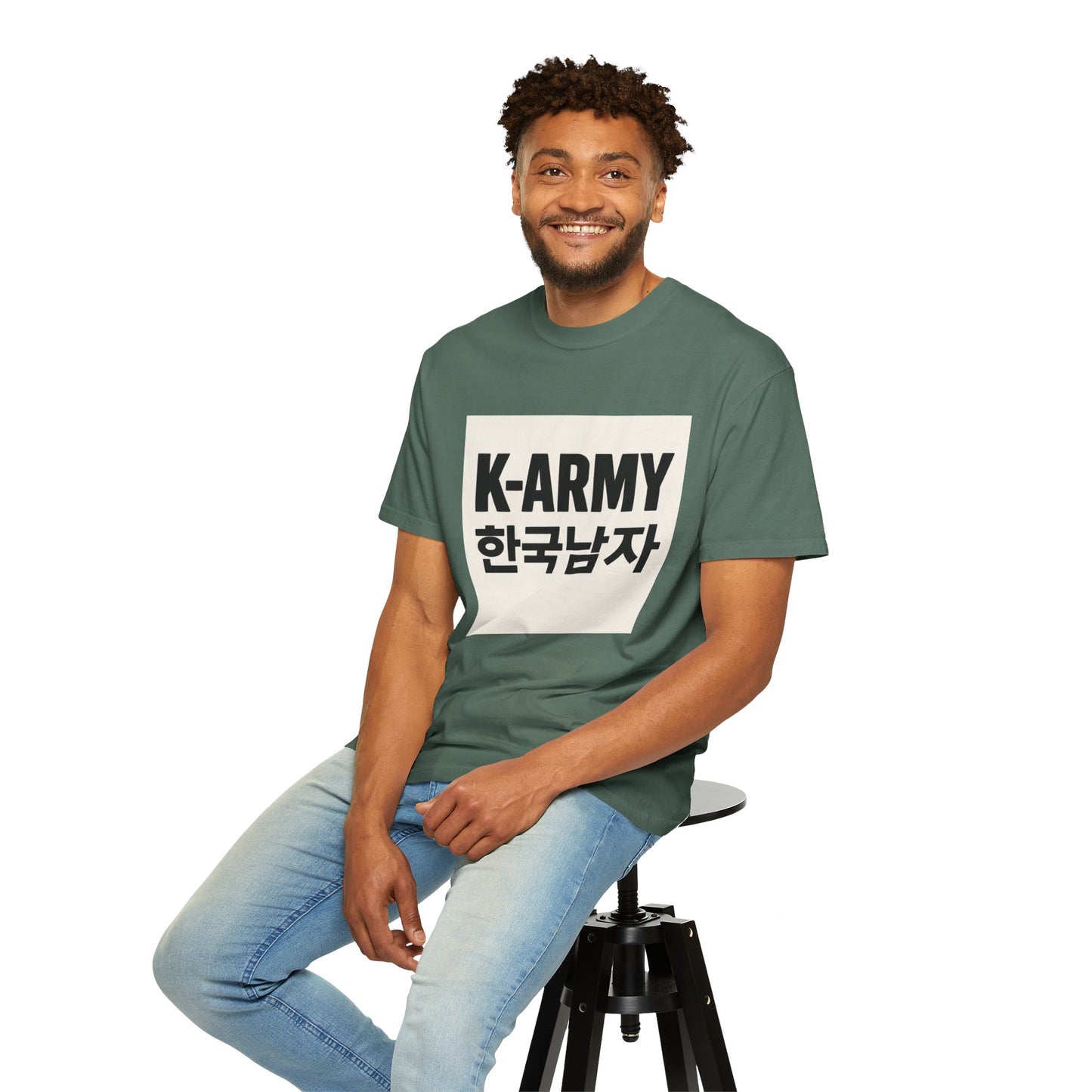 (US) K-ARMY Unisex Garment-Dyed T-Shirt