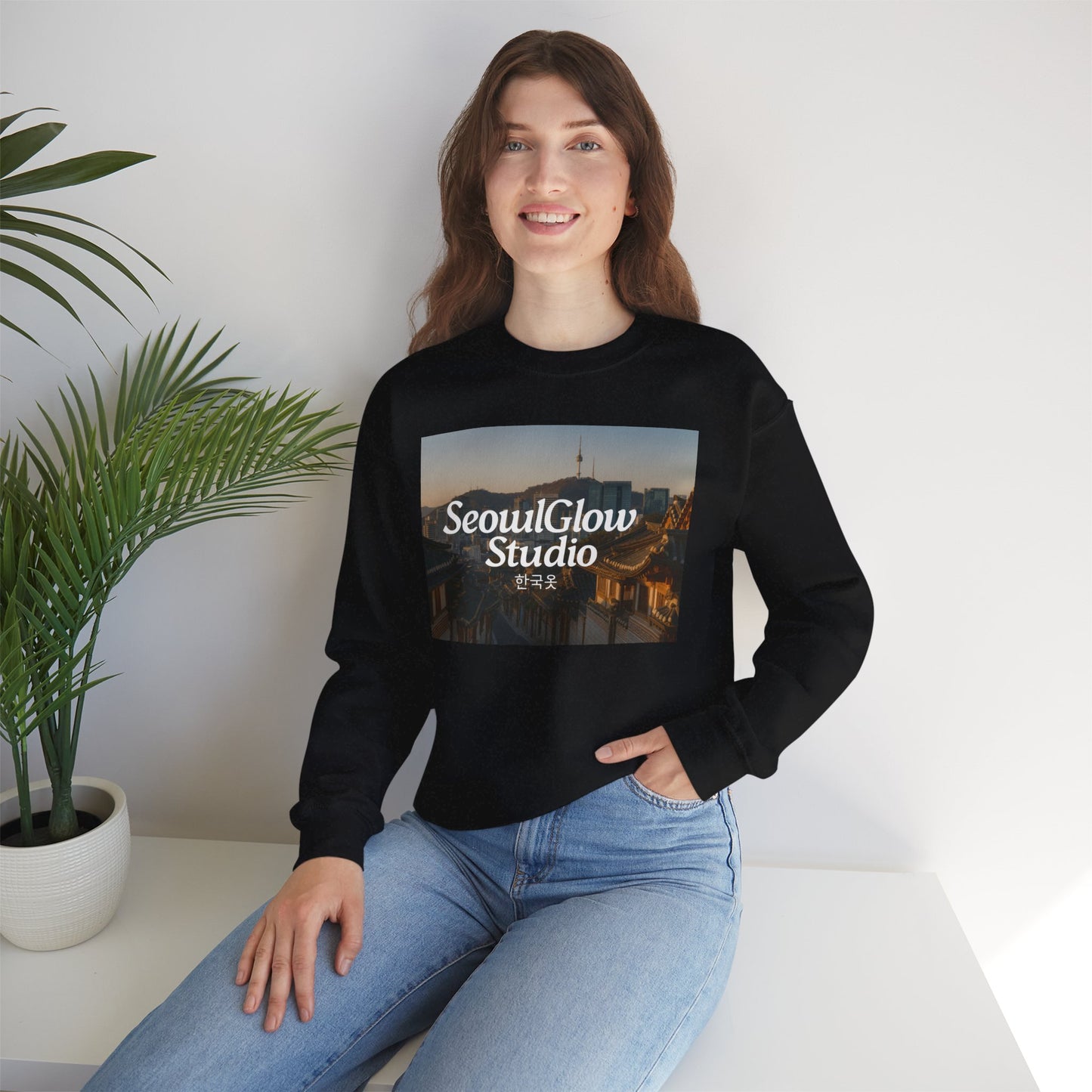 Seoul Hanok Village Unisex Sweatshirt
