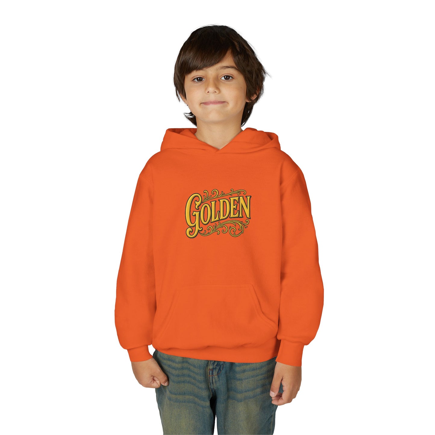 Golden K-Pop Youth Hoodie - Music Lover Gift