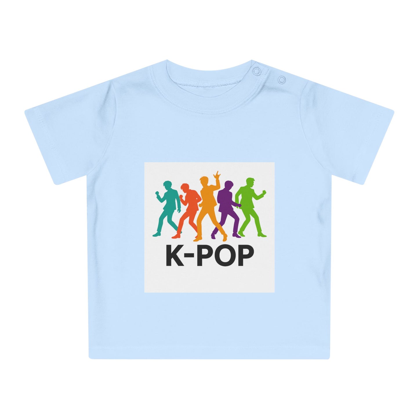 K-Pop Baby T-Shirt, Cute Infant Tee for Music Lovers, Newborn Gift, Baby Shower Present, Toddler Clothes, Kids Fashion
