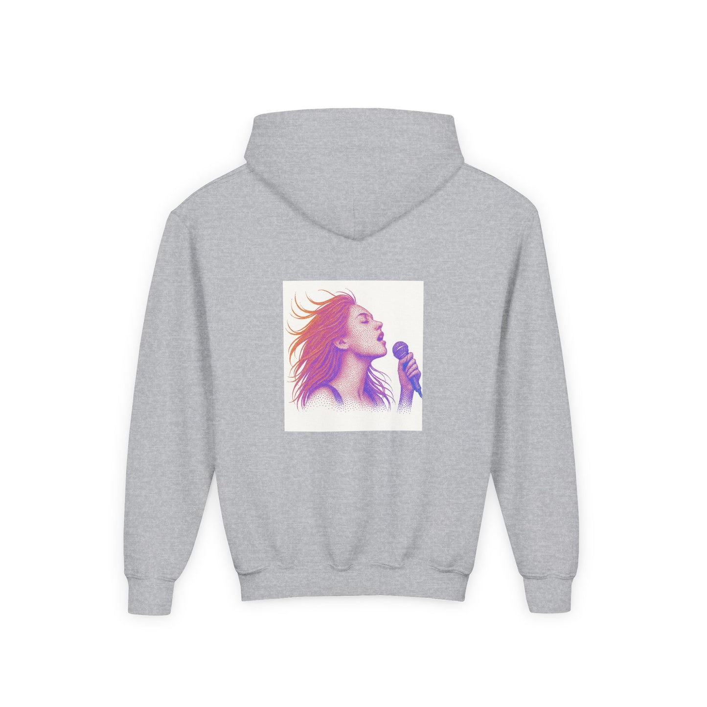 Golden K-Pop Youth Hoodie - Music Lover Gift