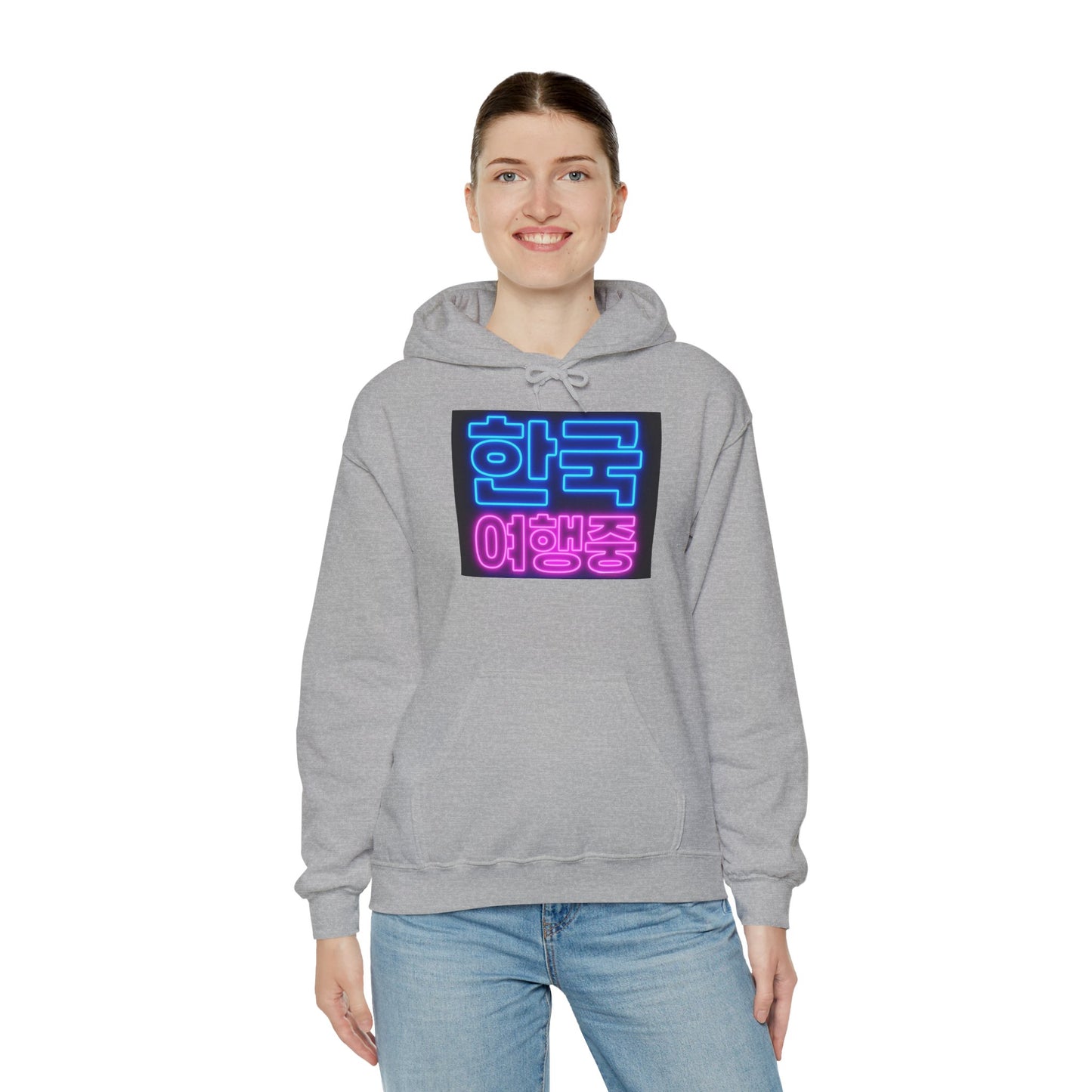 (US) Korea Trip Heavy Blend Hooded Sweatshirt