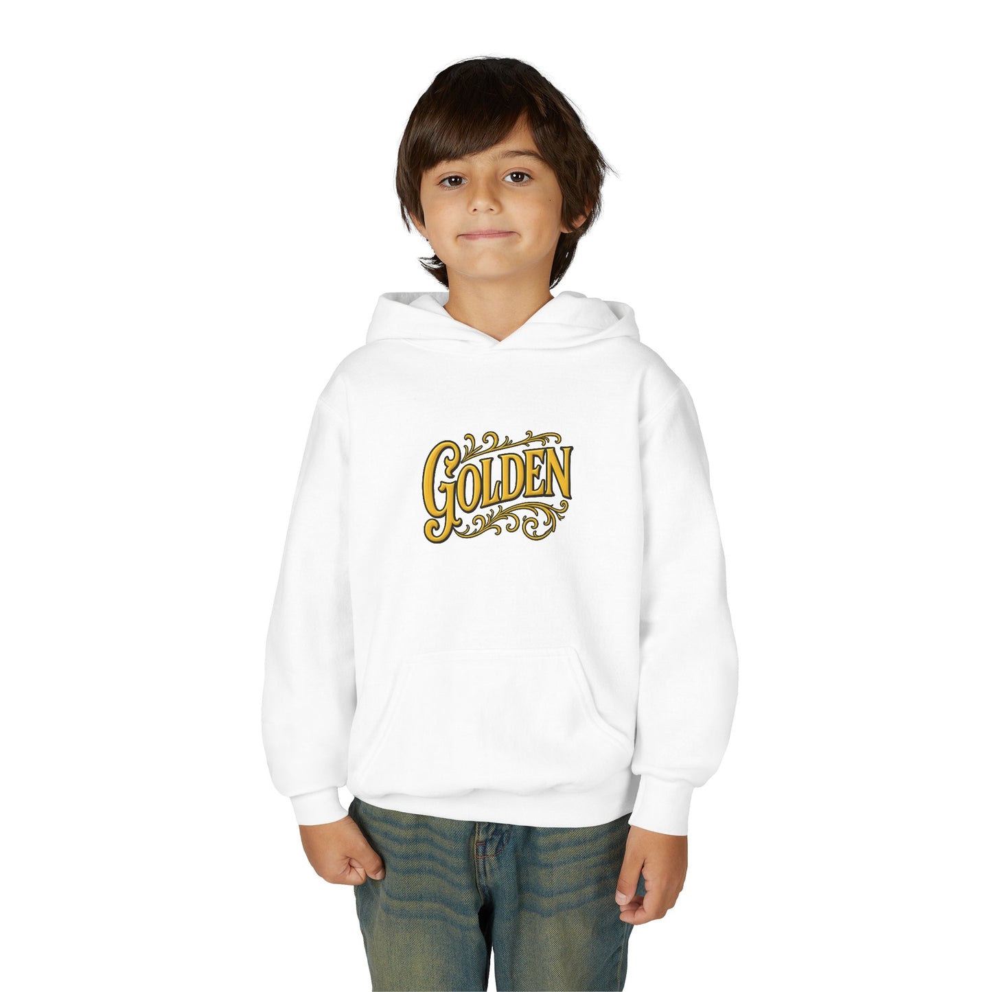 Golden K-Pop Youth Hoodie - Music Lover Gift