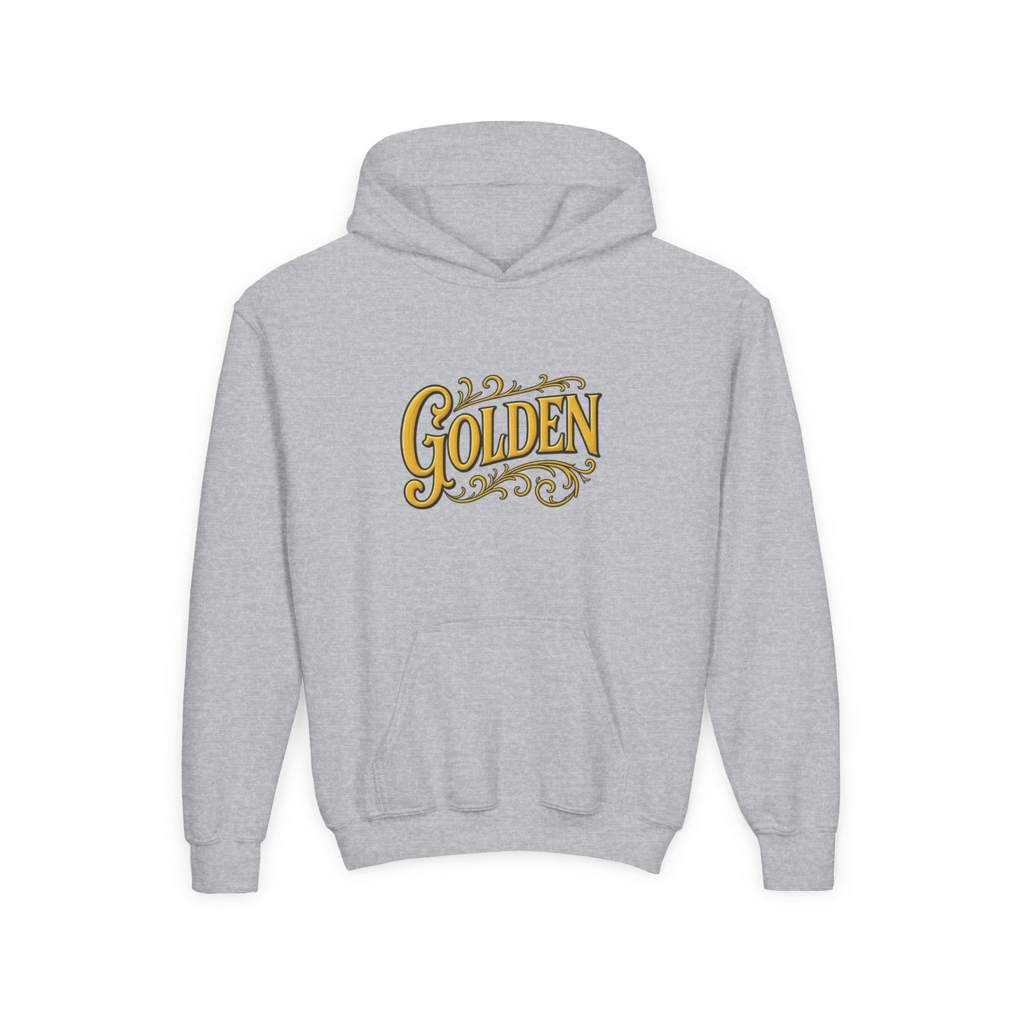 Golden K-Pop Youth Hoodie - Music Lover Gift