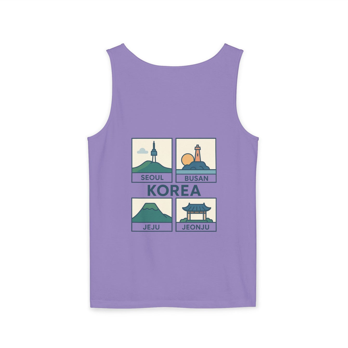 Korea World Travel Tank Top - Vacation Wear
