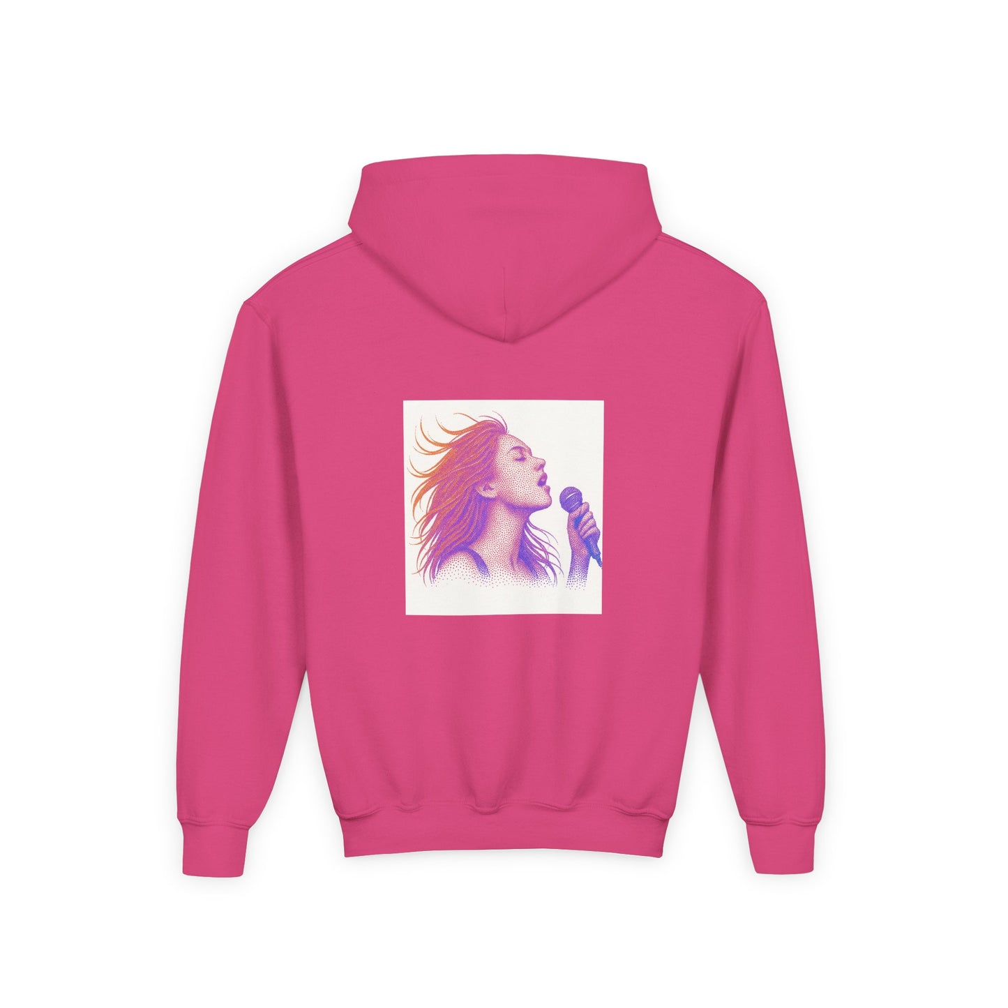 Golden K-Pop Youth Hoodie - Music Lover Gift