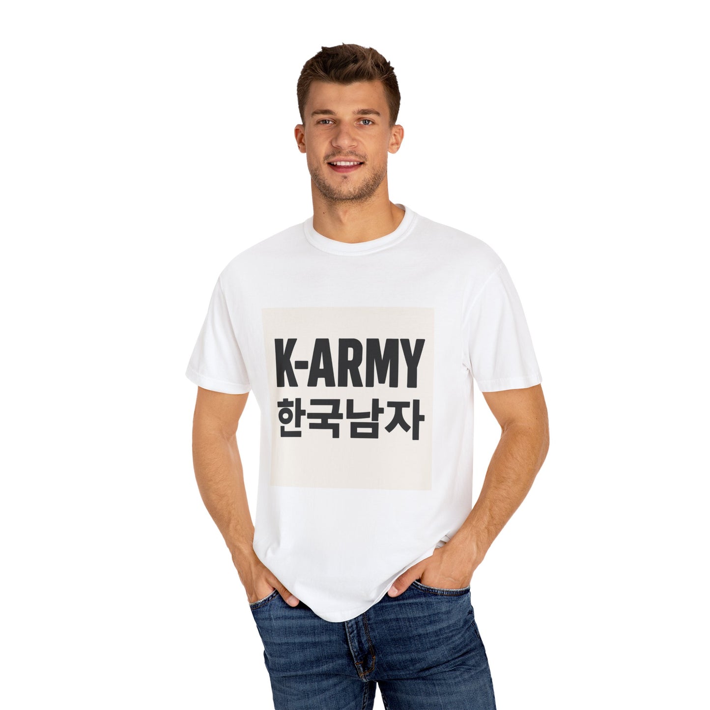 (US) K-ARMY Unisex Garment-Dyed T-Shirt