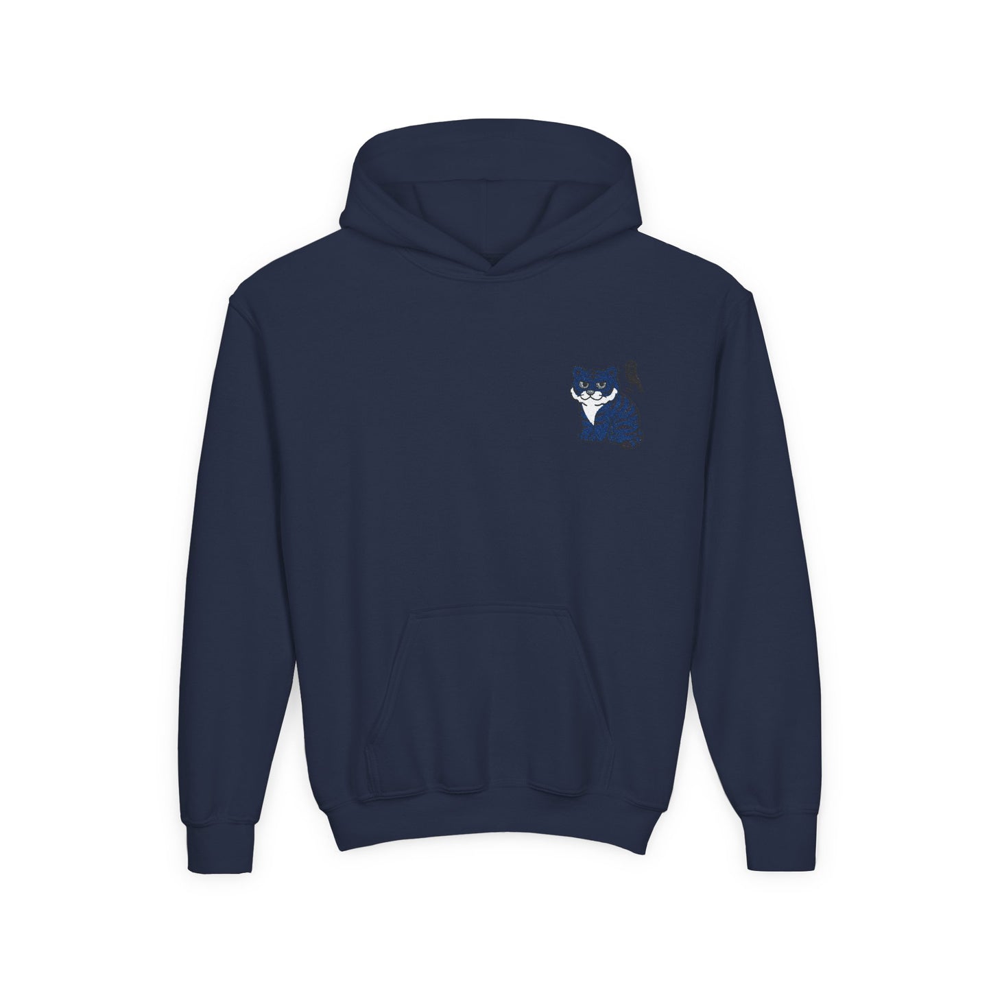 Cozy Youth Hoodie with Korean Tiger and Magpie Design, Perfect for Casual Days, Gifts, Birthdays, or Nature Lovers