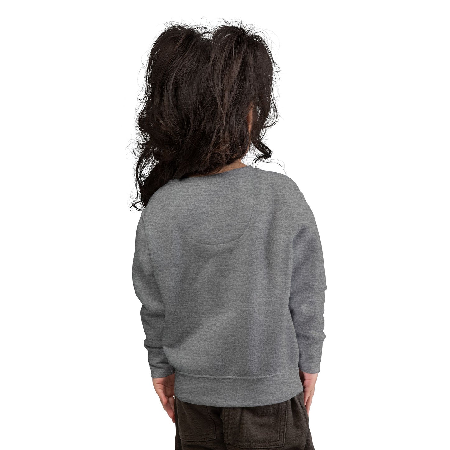 Korean Cultural Charm Toddler Sweatshirt, Kids' Cozy Apparel, Unique Gift for Birthdays, Cute Toddler Clothing, Holiday Outfit